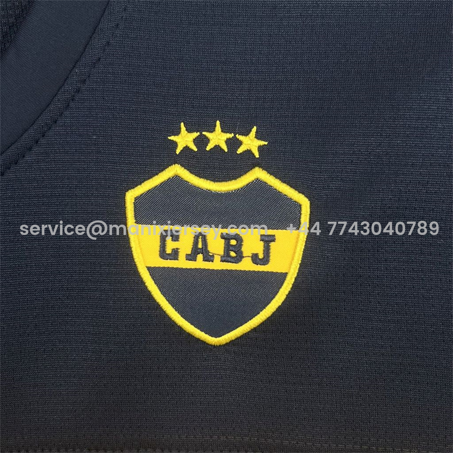 ManixJersey.com | Retro Boca Juniors 2007-08 Home Jersey -Customize Name, Number and Patch | Worldwide Shipping