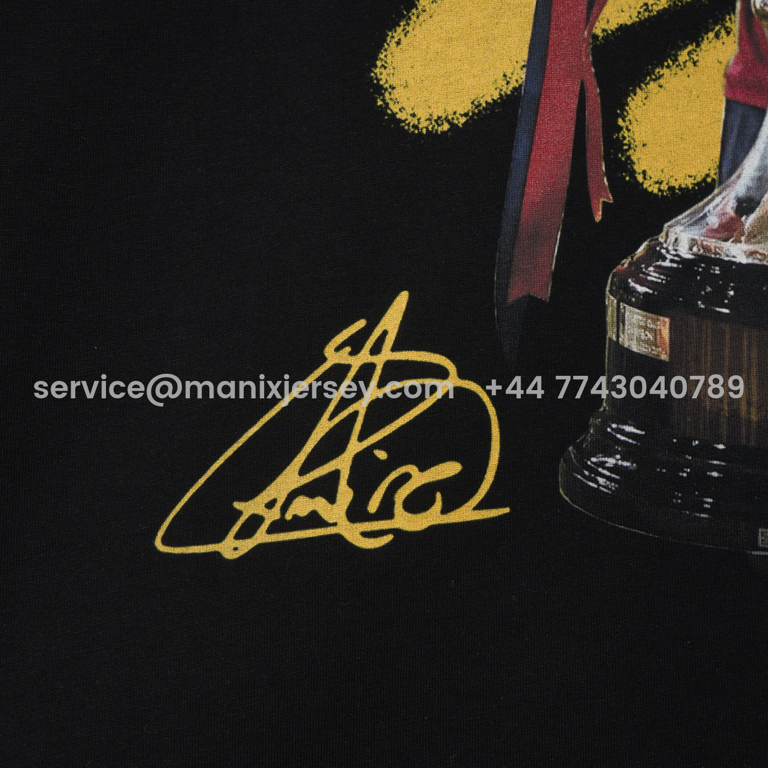 ManixJersey.com | Barcelona Yamal Copa Del Rey Unisex Pure Cotton T-shirt -Customize Name, Number and Patch | Worldwide Shipping