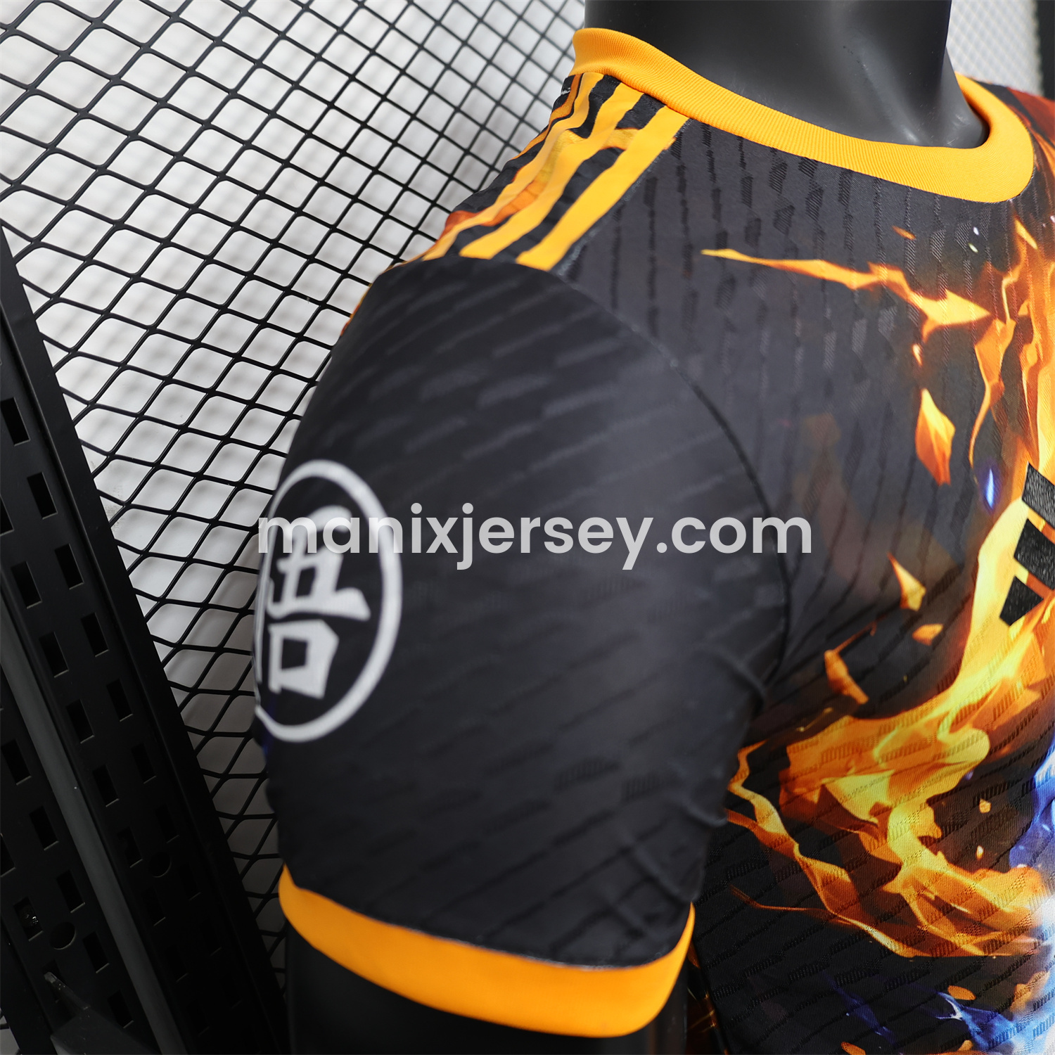 ManixJersey.com | Japan 25-26 Goku Fighting Form Black Special Jersey - Player Version -Customize Name, Number and Patch | Worldwide Shipping