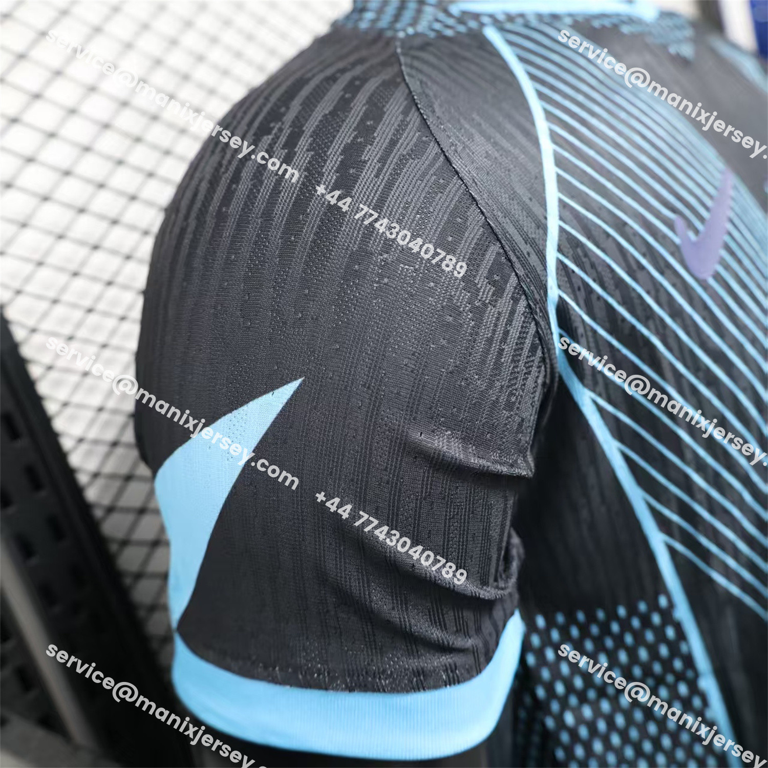 ManixJersey.com | Barcelona 25-26 T90 Black Special Jersey - Player Version -Customize Name, Number and Patch | Worldwide Shipping