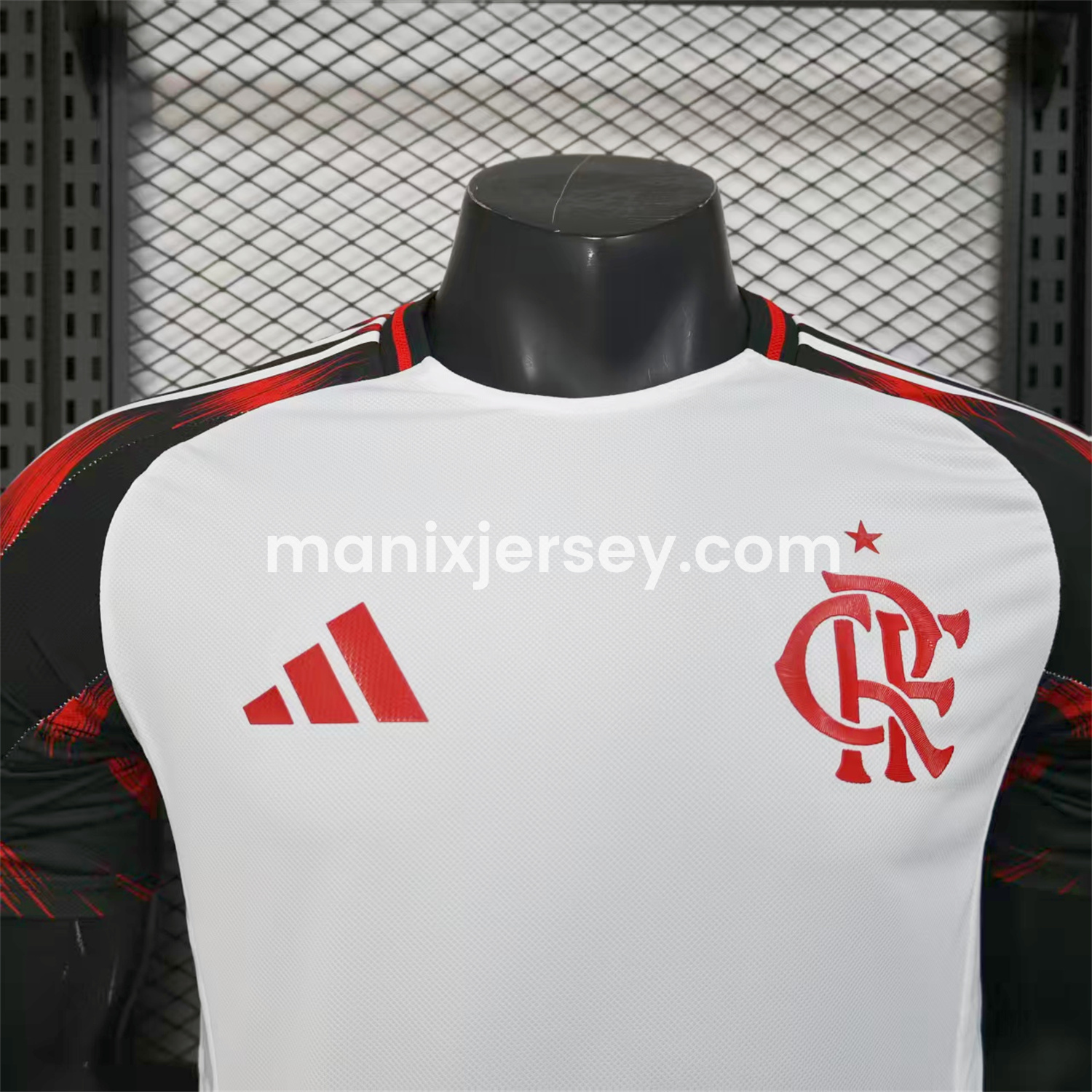 ManixJersey.com | Flamengo 25-26 Away Unsponsored Jersey - Player Version -Customize Name, Number and Patch | Worldwide Shipping