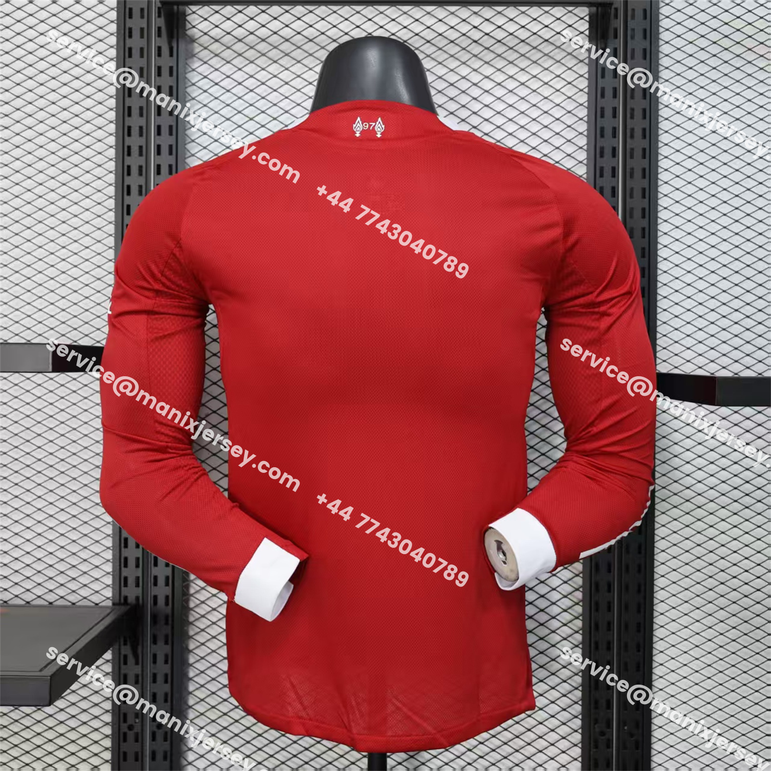 ManixJersey.com | Liver.pool 25-26 Home Long Sleeves Jersey - Player Version -Customize Name, Number and Patch | Worldwide Shipping