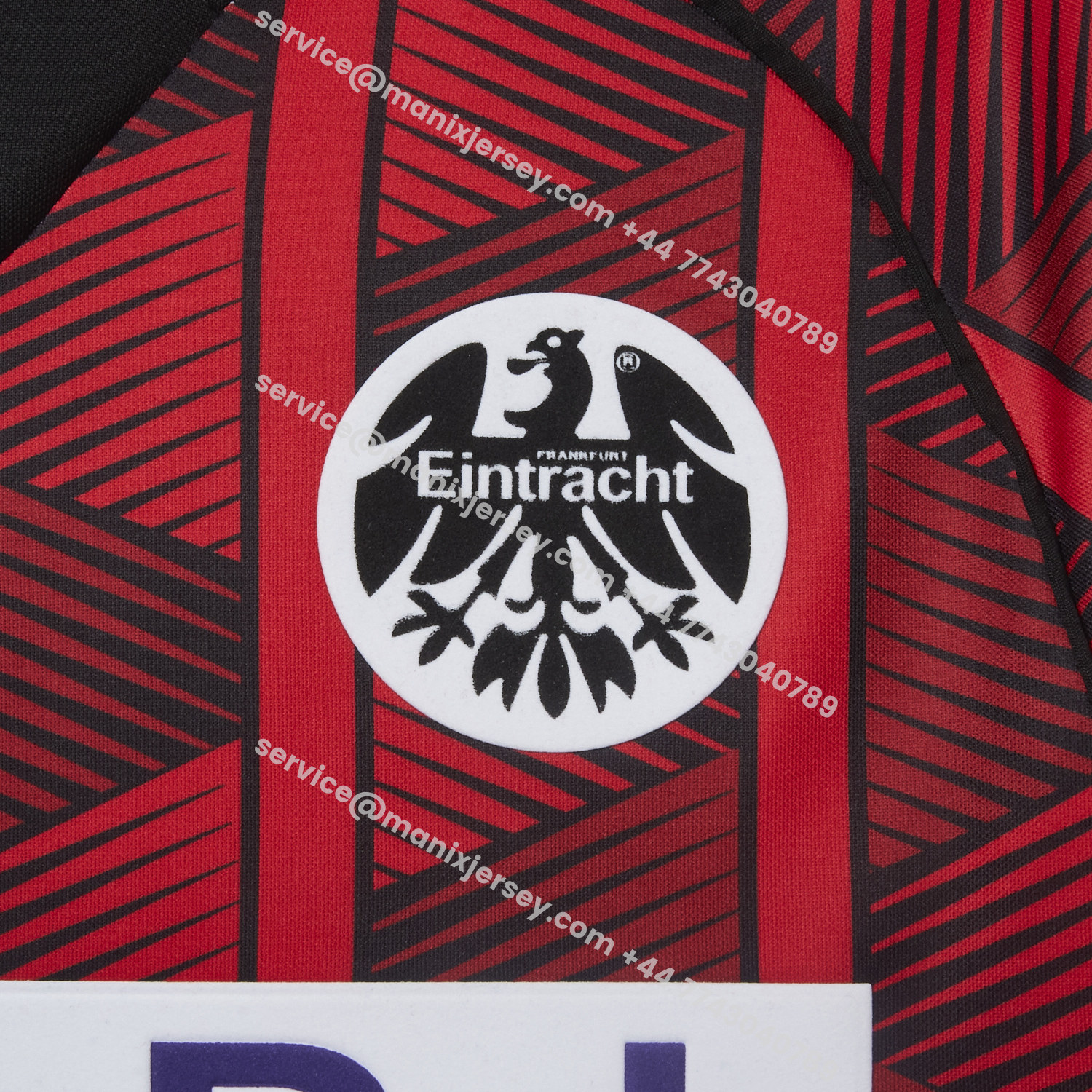 ManixJersey.com | Retro Frankfurt 1995-96 Home Jersey -Customize Name, Number and Patch | Worldwide Shipping