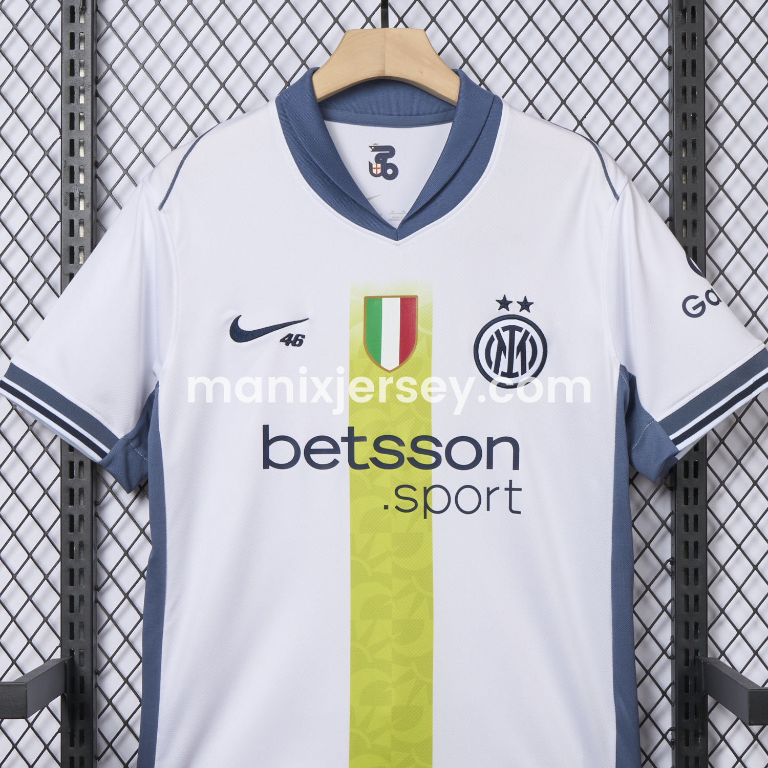 ManixJersey.com | Inter Milan 24-25 Valentino Rossi Special Edition Away Jersey - Fans Version -Customize Name, Number and Patch | Worldwide Shipping