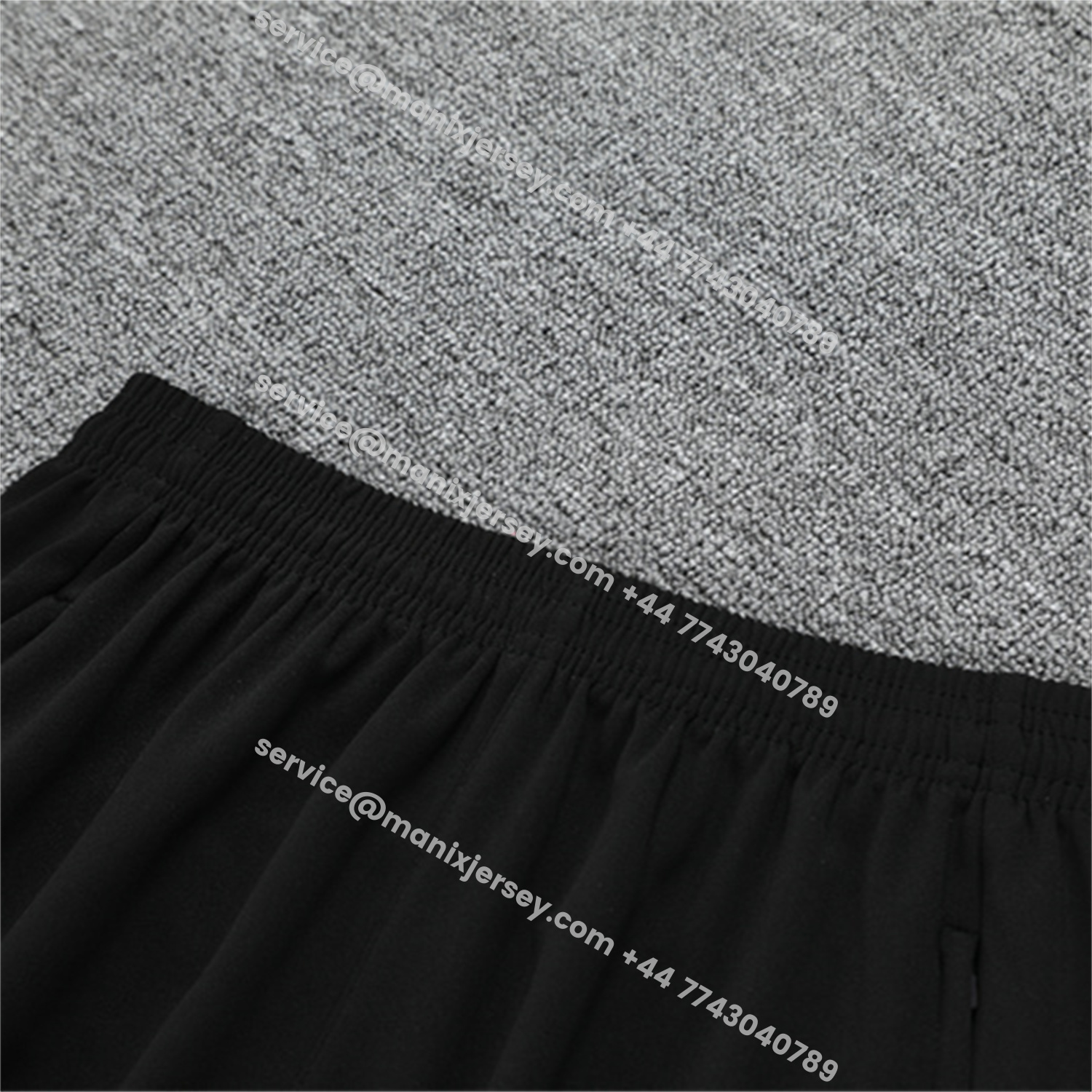 ManixJersey.com | Manchester City 25-26 Long Sleeve Training Set - Black Top & Black Pants -Customize Name, Number and Patch | Worldwide Shipping