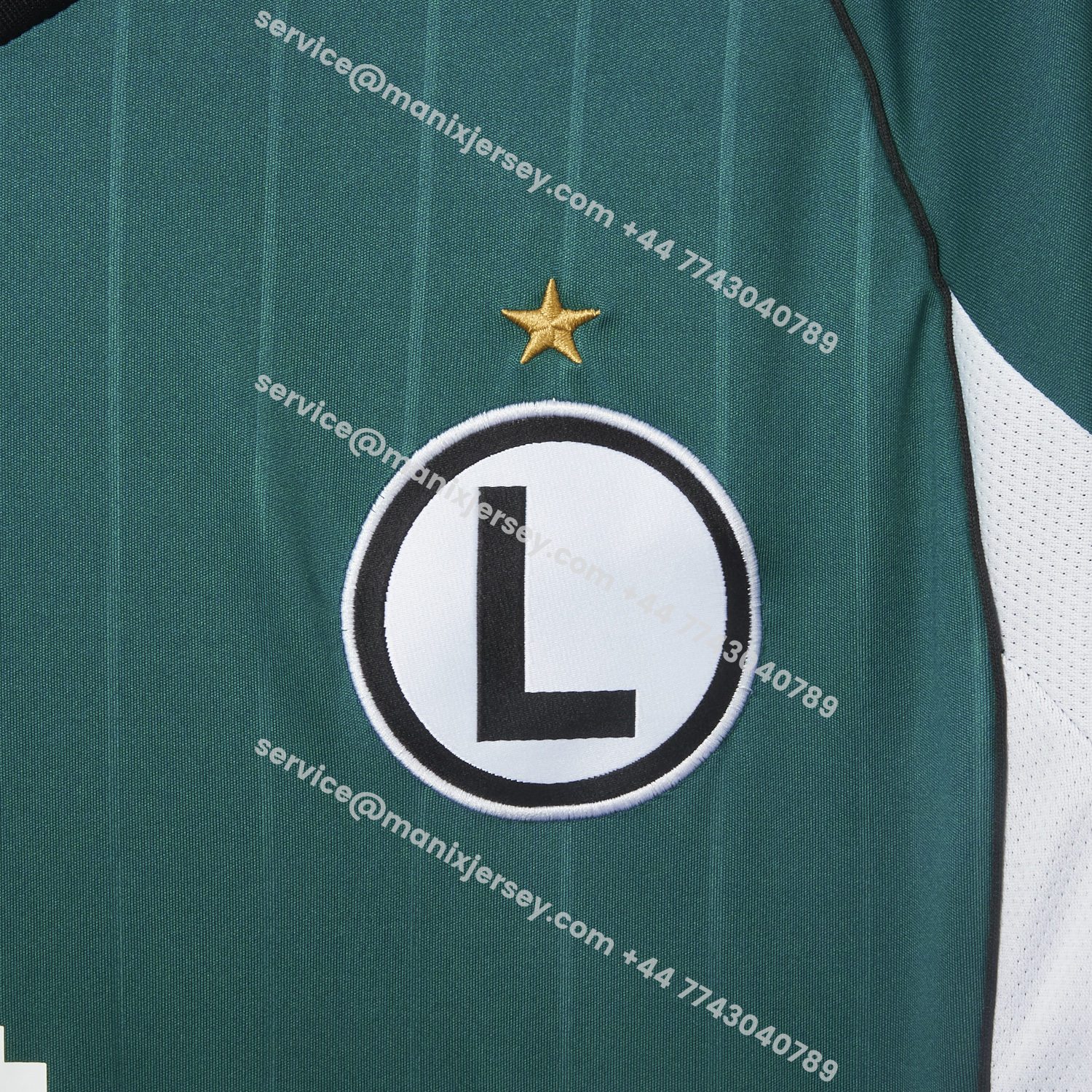 ManixJersey.com | Legia Warszawa 25-26 Away Jersey - Fans Version -Customize Name, Number and Patch | Worldwide Shipping