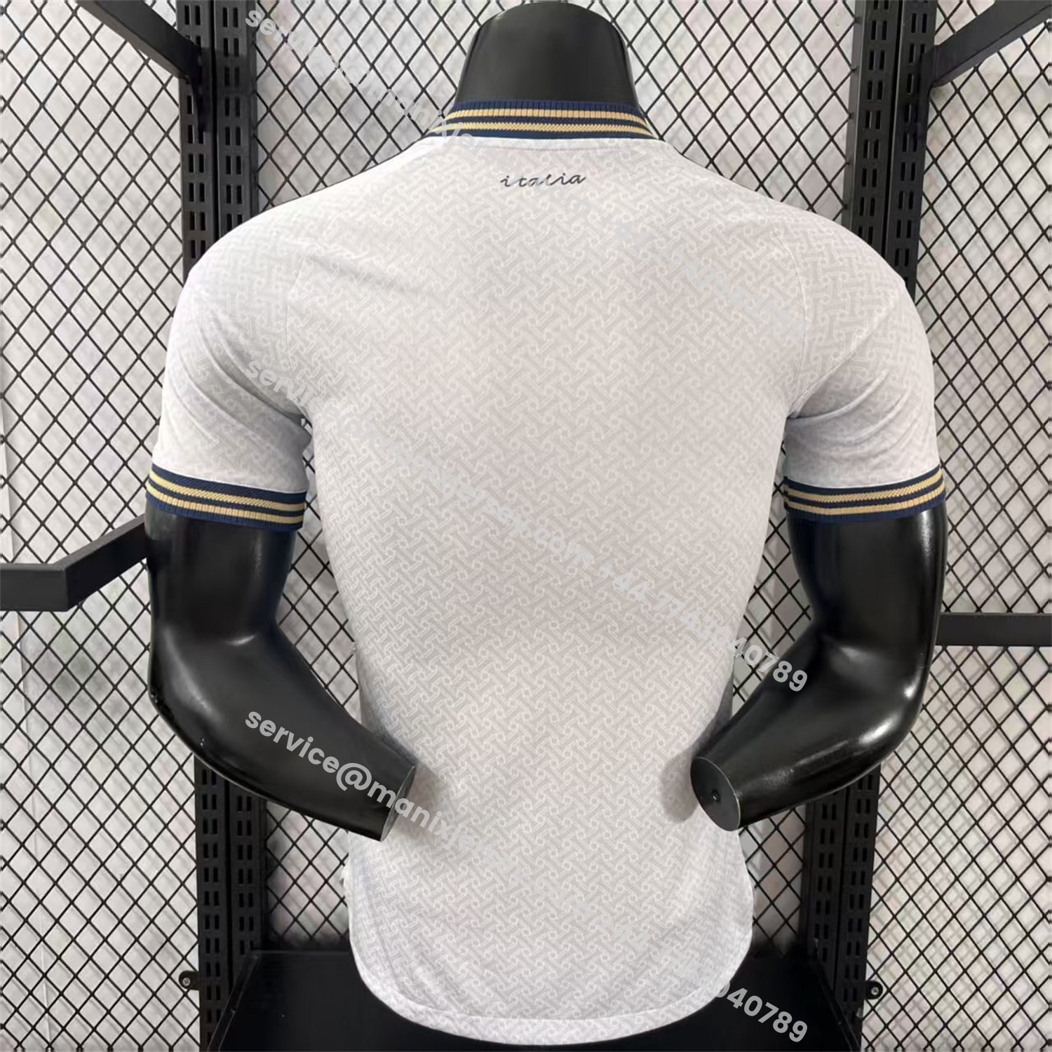 ManixJersey.com | Italy 2026 Away White Jersey - Player Version -Customize Name, Number and Patch | Worldwide Shipping