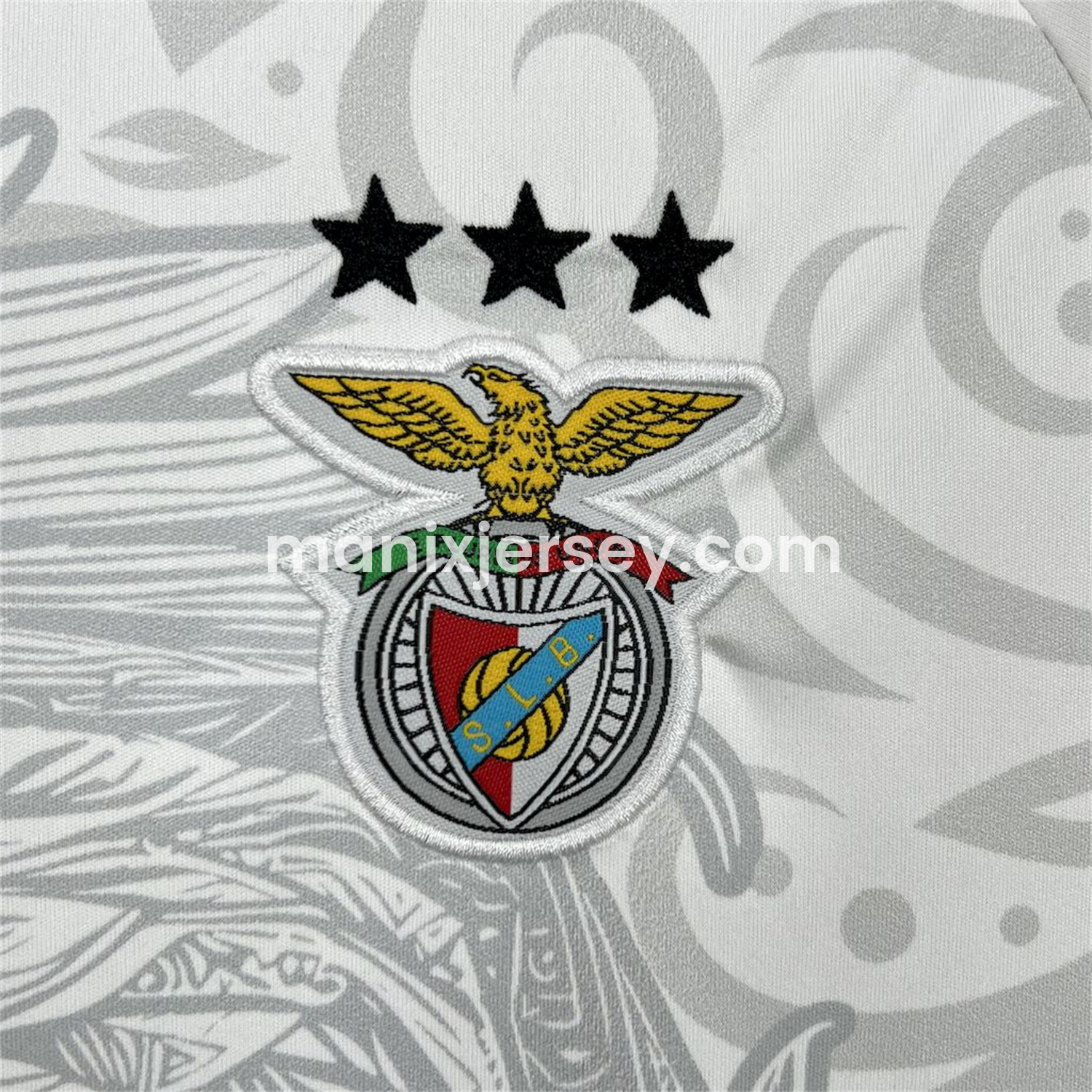 ManixJersey.com | Benfica 24-25 White Concept Jersey - Fans Version -Customize Name, Number and Patch | Worldwide Shipping