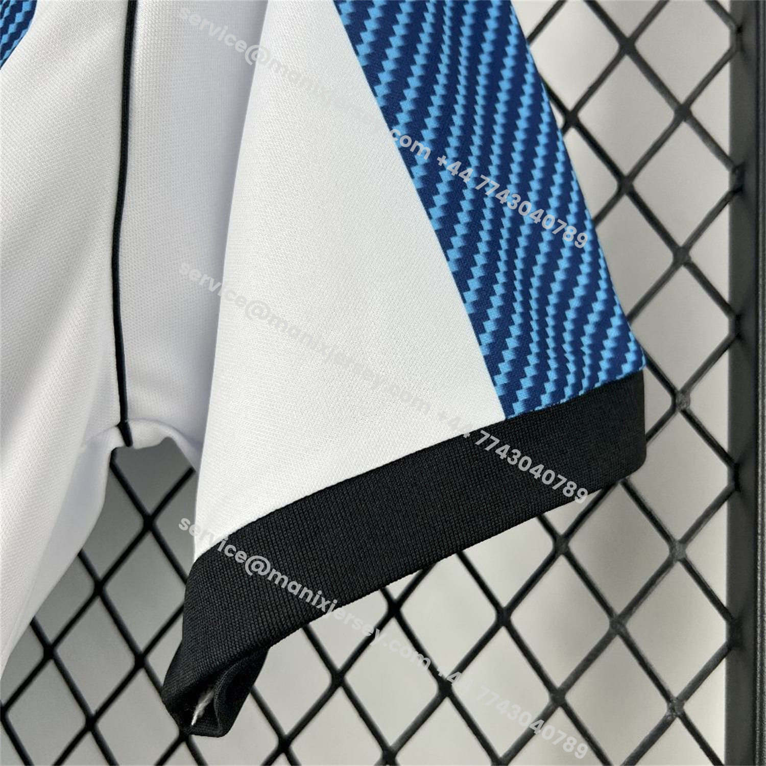 ManixJersey.com | Real Sociedad 25-26 Home Blue And White Jersey - Fans Version -Customize Name, Number and Patch | Worldwide Shipping