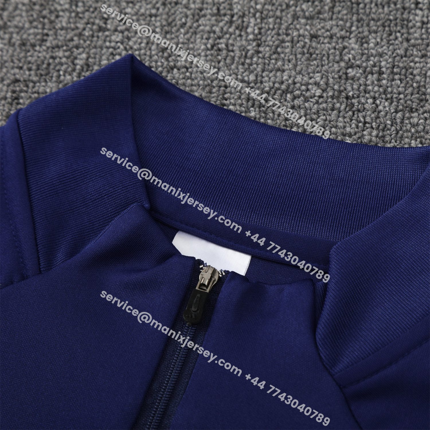ManixJersey.com | Flamengo 25-26 Long Sleeve Training Set - Deep Blue Top & Deep Blue Pants -Customize Name, Number and Patch | Worldwide Shipping