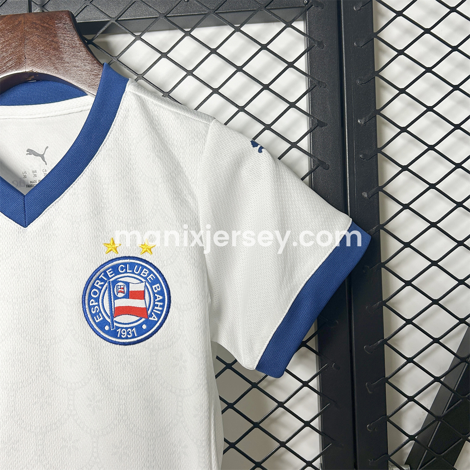 ManixJersey.com | Bahia 25-26 Home Unsponsored Kids Kit -Customize Name, Number and Patch | Worldwide Shipping