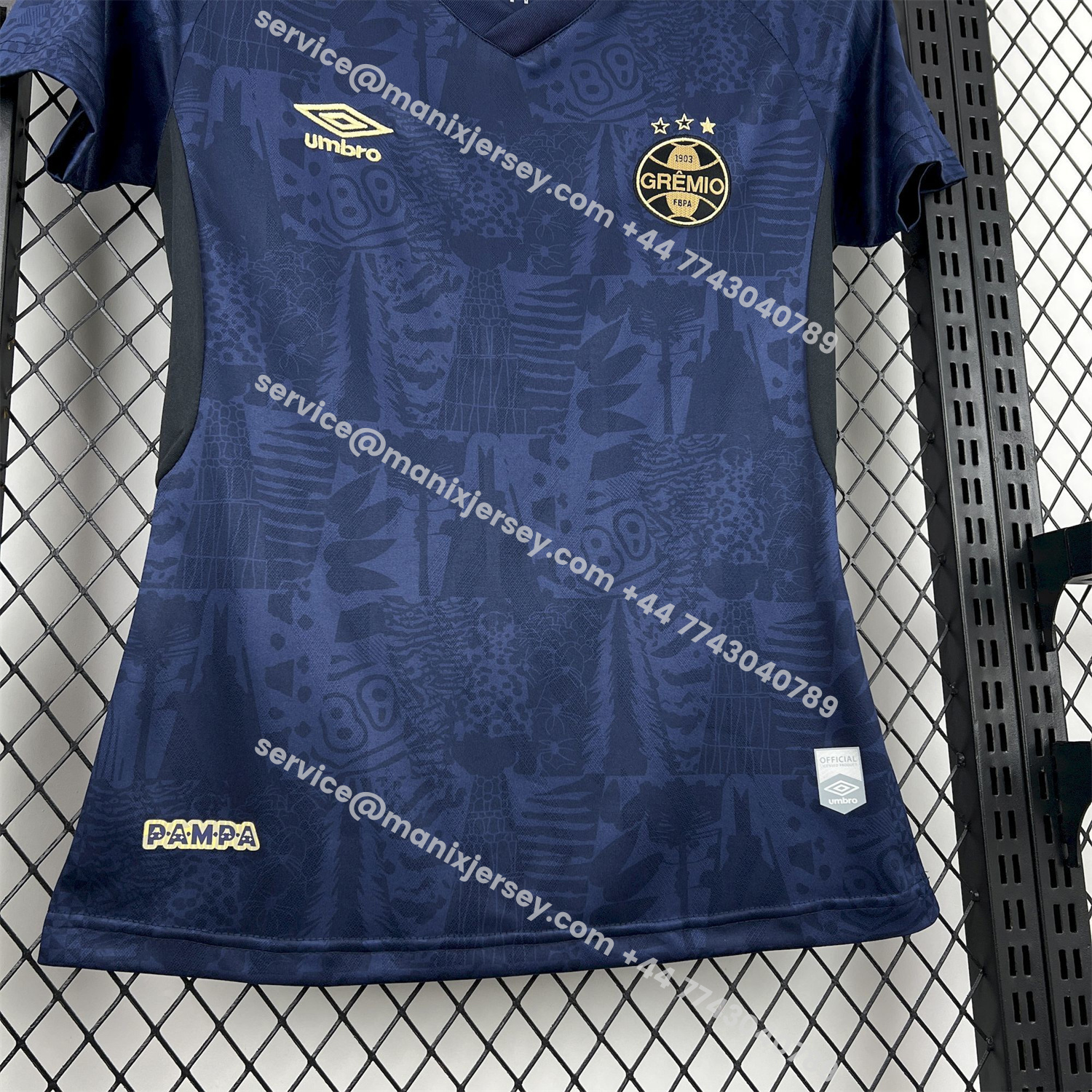 ManixJersey.com | Women's Gremio 25-26 Third Unsponsored Jersey -Customize Name, Number and Patch | Worldwide Shipping