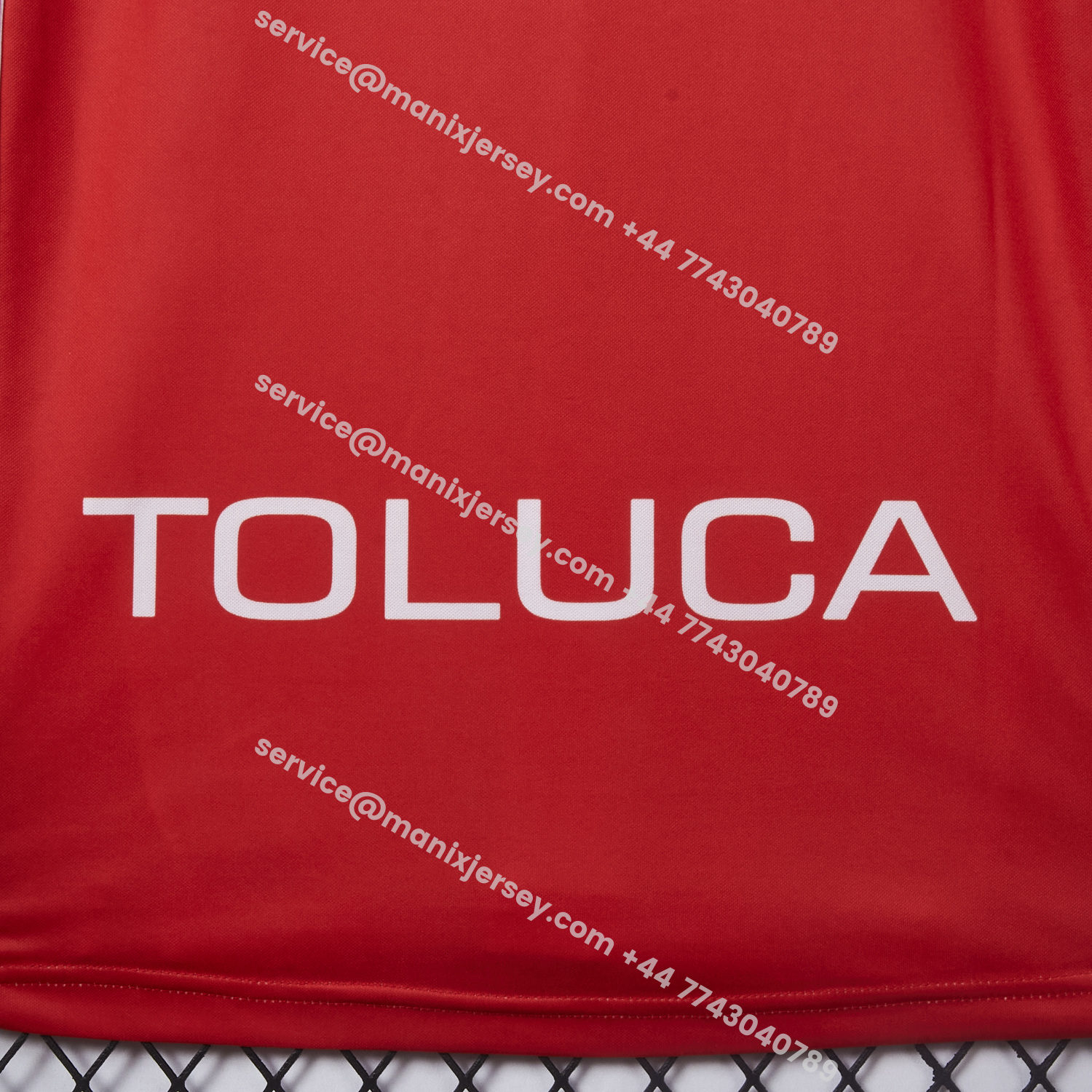 ManixJersey.com | Retro Toluca 1998-99 Home Red Jersey -Customize Name, Number and Patch | Worldwide Shipping