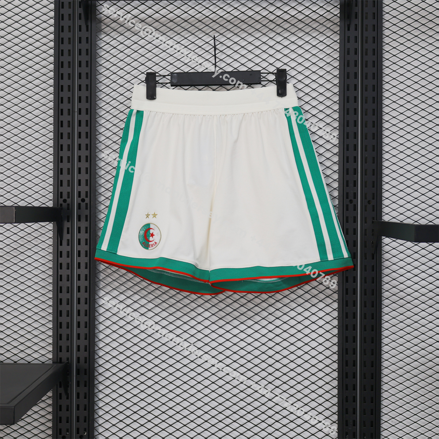 ManixJersey.com | Algeria 2026 Home White Shorts - Player Version -Customize Name, Number and Patch | Worldwide Shipping