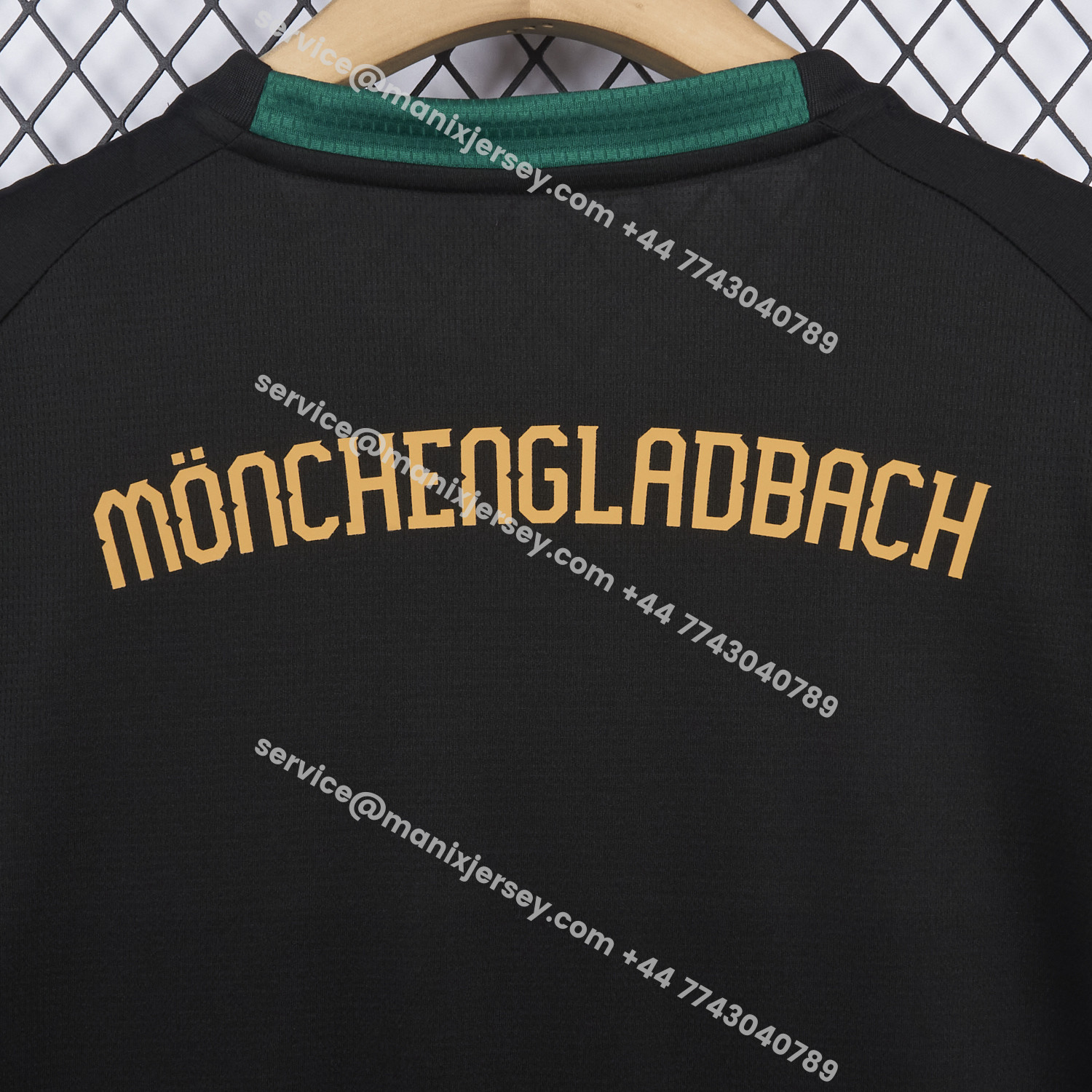 Borussia Mönchengladbach 26-27 Away Black Jersey - Fans Version:football jersey mysite: unitedjerseyfootball 邓江浪:football