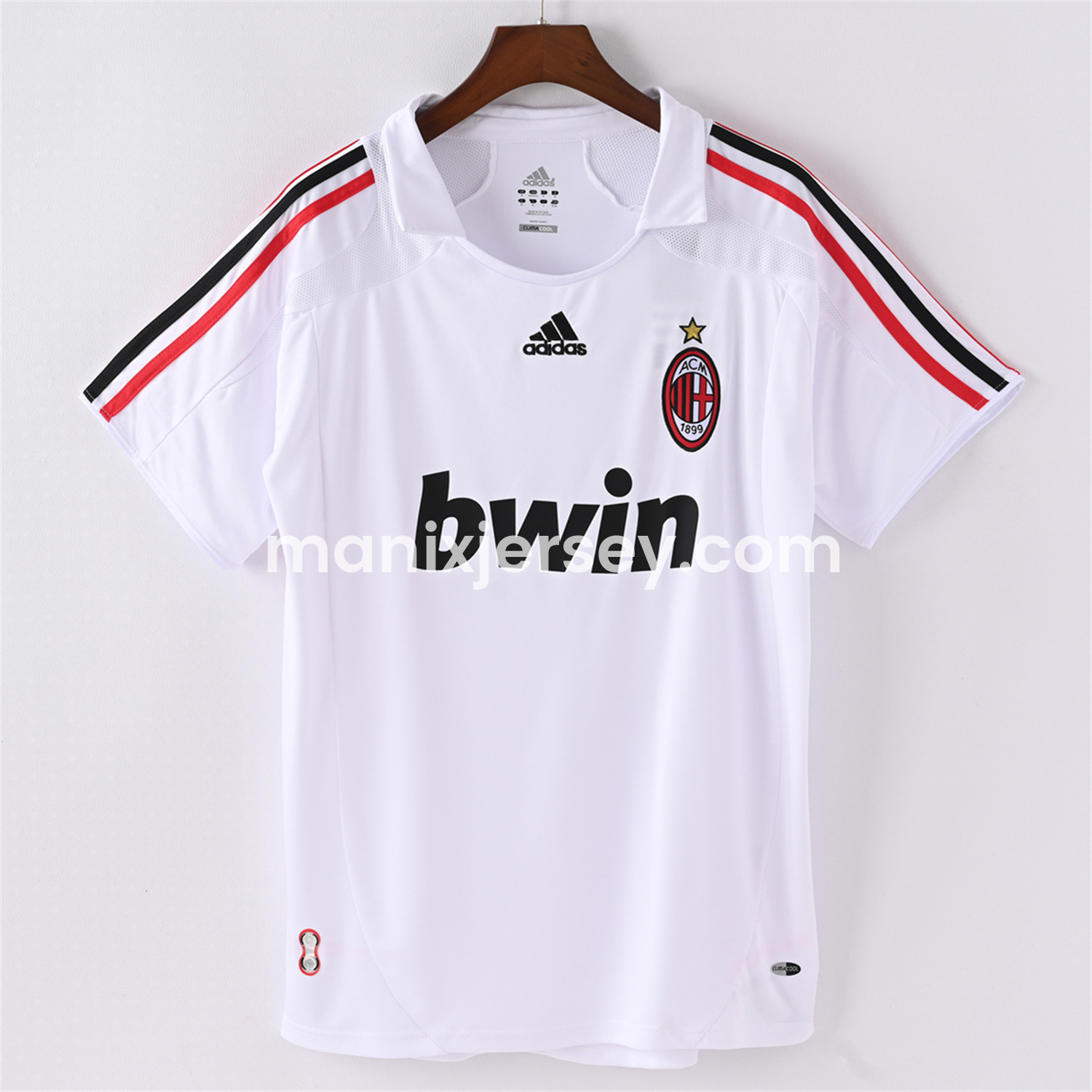 ManixJersey.com | Retro AC Milan 2007-08 Away Jersey -Customize Name, Number and Patch | Worldwide Shipping
