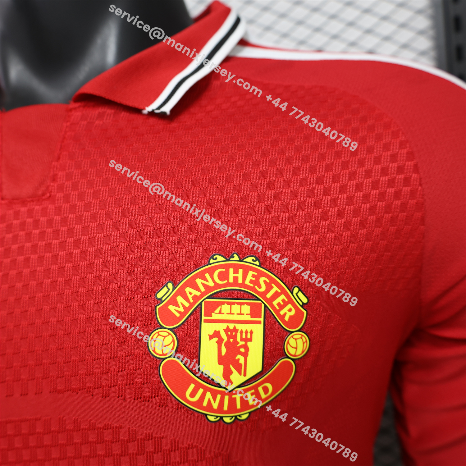 Manchester United 26-27 Home Long Sleeves Jersey - Player Version:football jersey mysite: unitedjerseyfootball 邓江浪:football