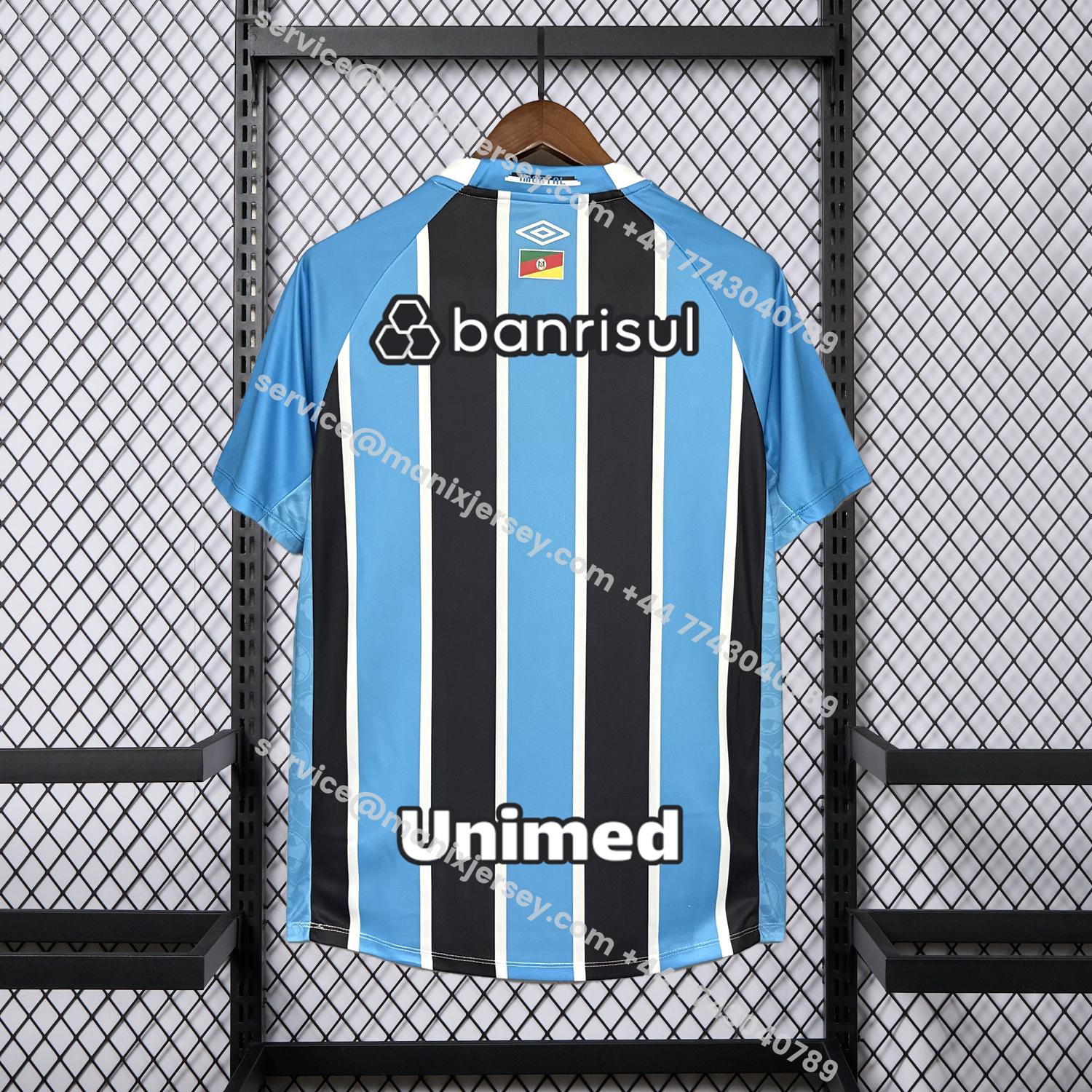 ManixJersey.com | Gremio 25-26 Home Jersey With Sponsors - Fans Version -Customize Name, Number and Patch | Worldwide Shipping