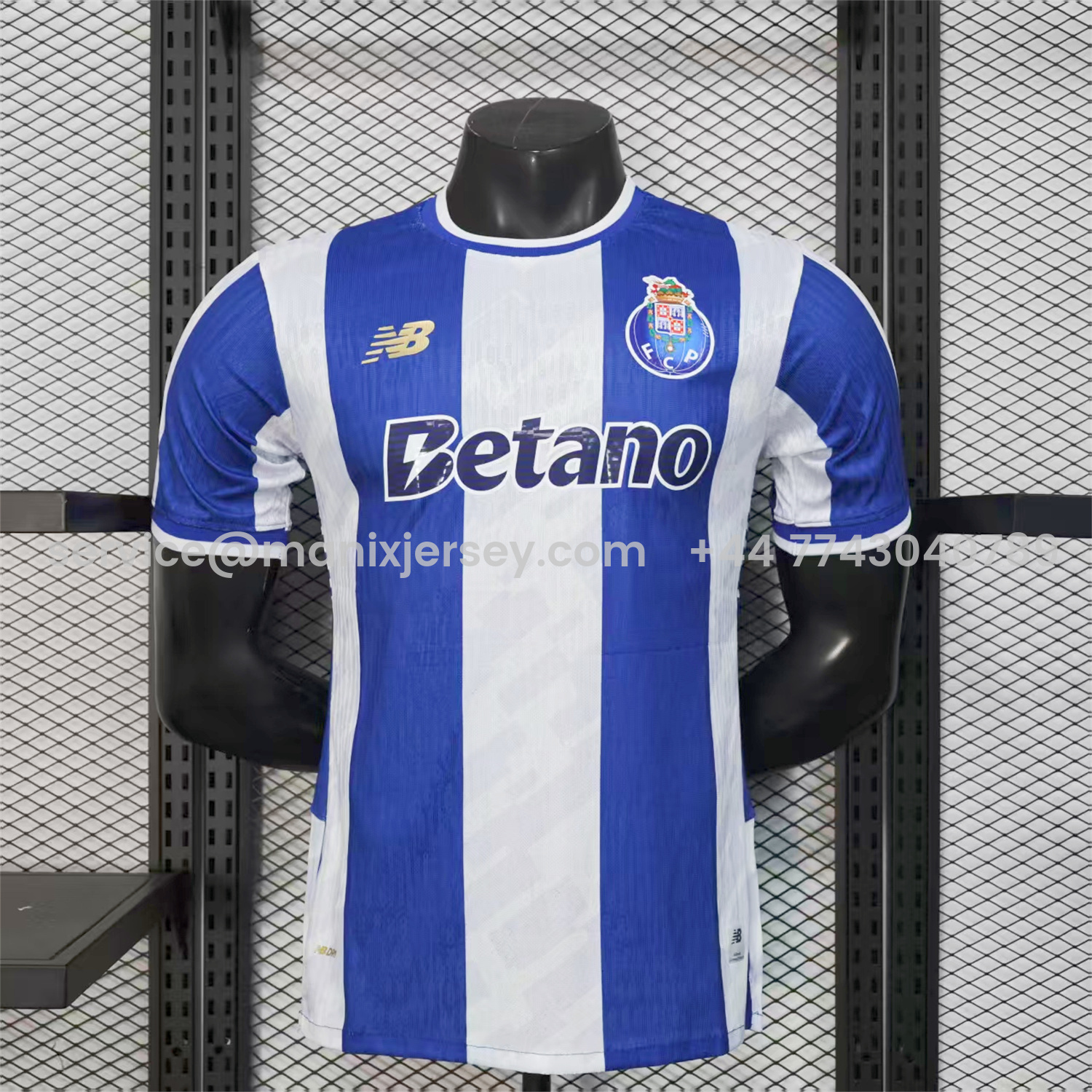ManixJersey.com | Porto 25-26 Home Jersey - Player Version -Customize Name, Number and Patch | Worldwide Shipping