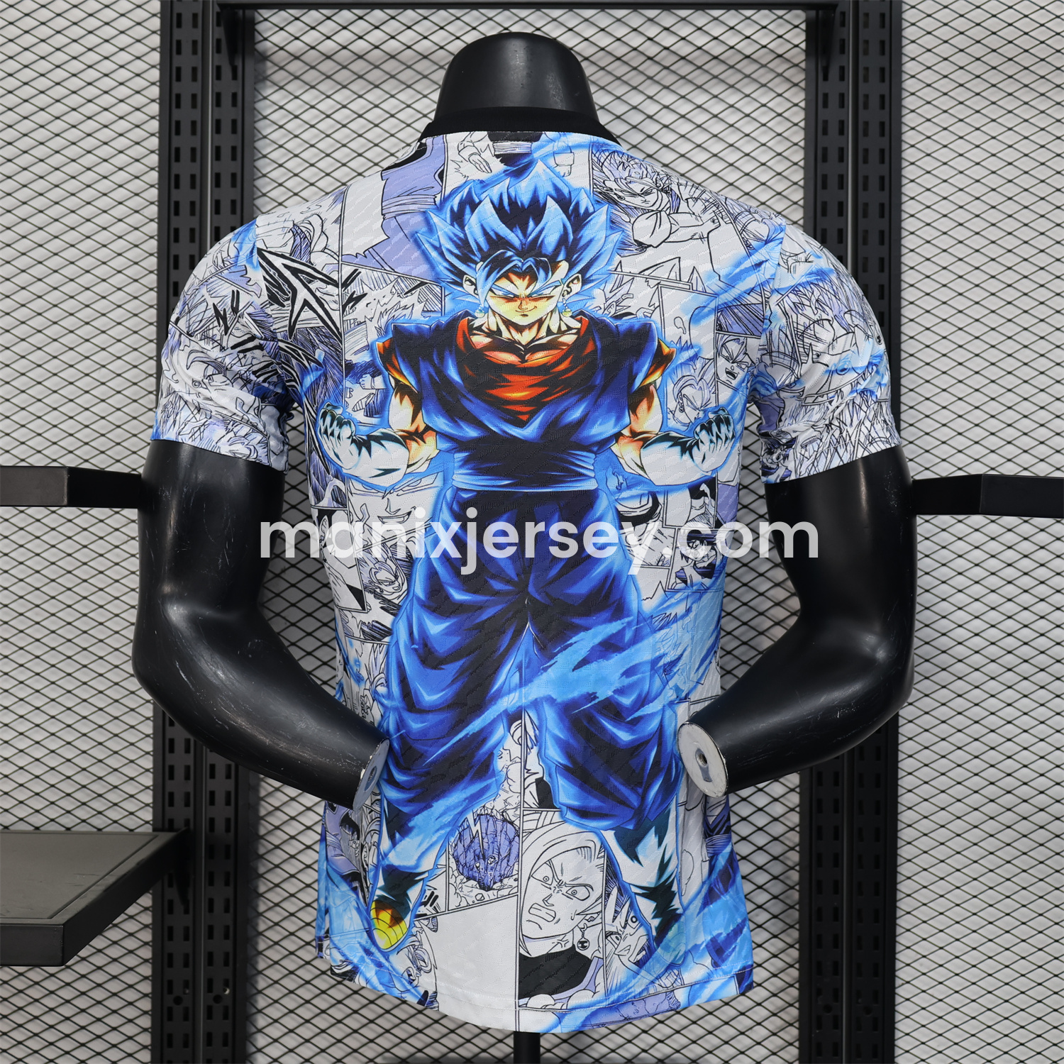 ManixJersey.com | Japan 25-26 Blue Super Saiyan God Special Edition Jersey - Player Version -Customize Name, Number and Patch | Worldwide Shipping