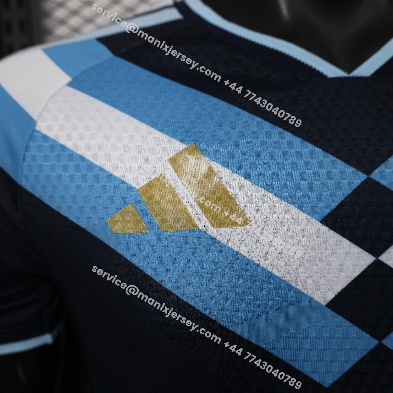 ManixJersey.com | Argentina 2026 Dark Blue Special Jersey - Player Version -Customize Name, Number and Patch | Worldwide Shipping