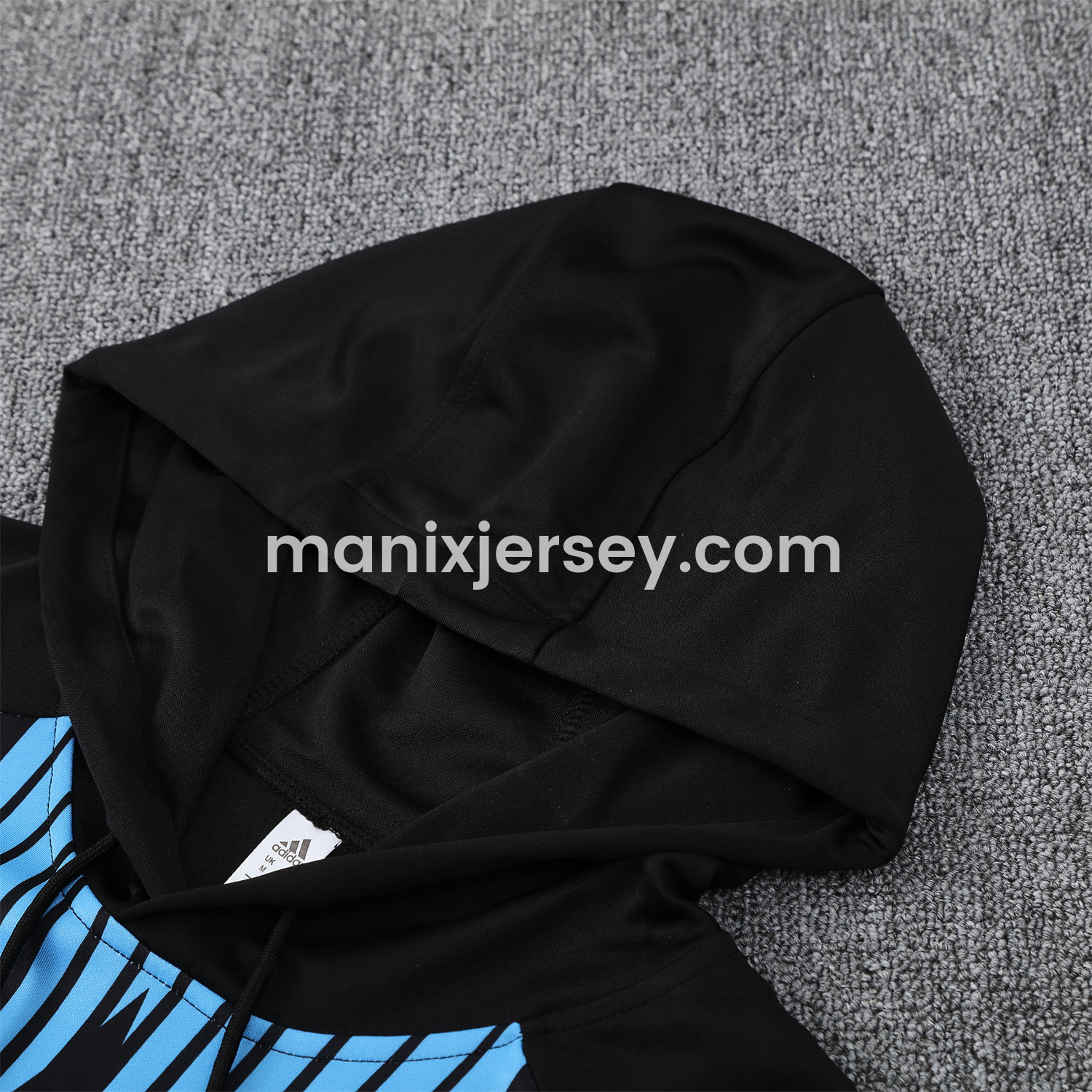 ManixJersey.com | Argentina 24-25 Three-Stars Training Hoodie Set - Black Top and Pants -Customize Name, Number and Patch | Worldwide Shipping