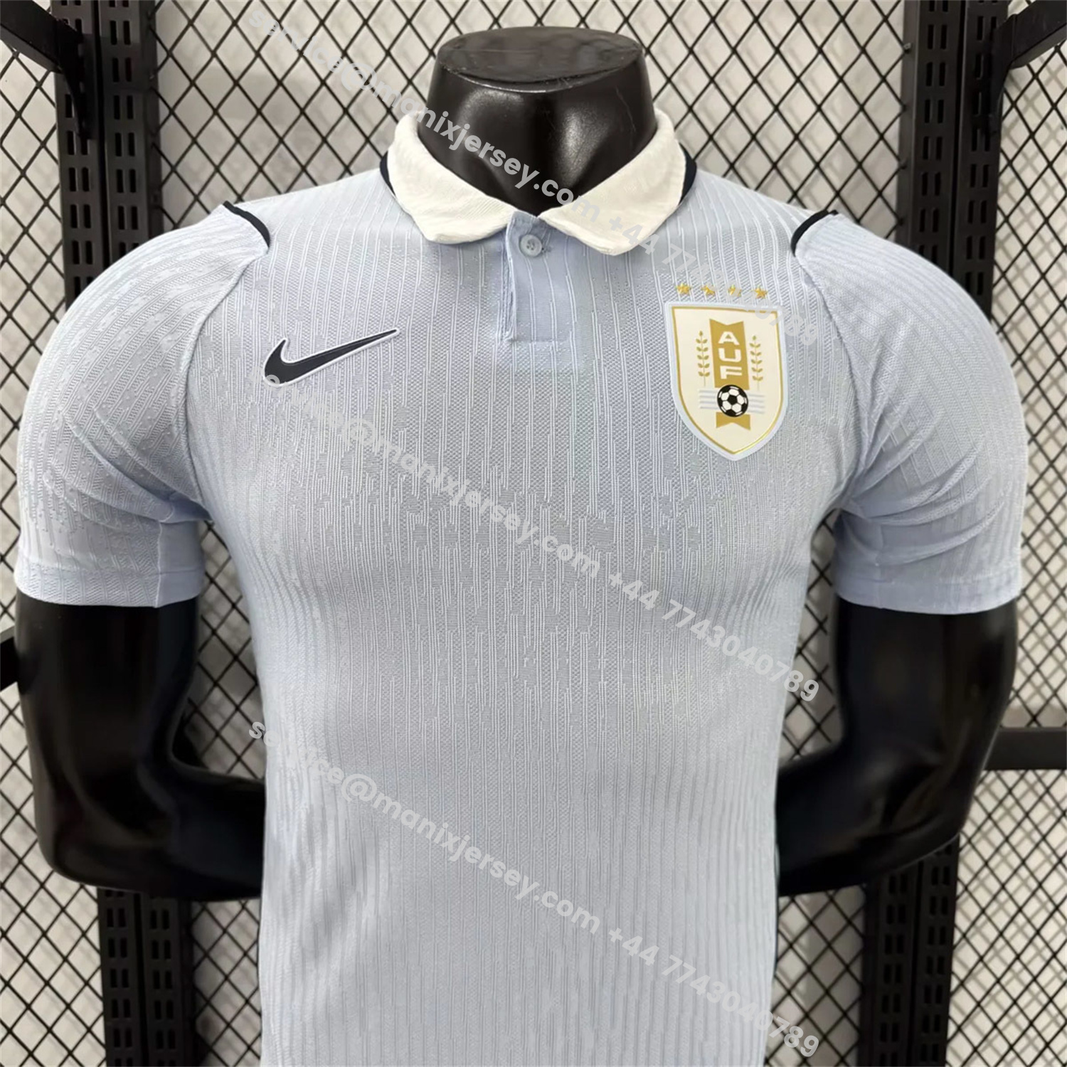 ManixJersey.com | Uruguay 2026 Home Jersey - Player Version -Customize Name, Number and Patch | Worldwide Shipping