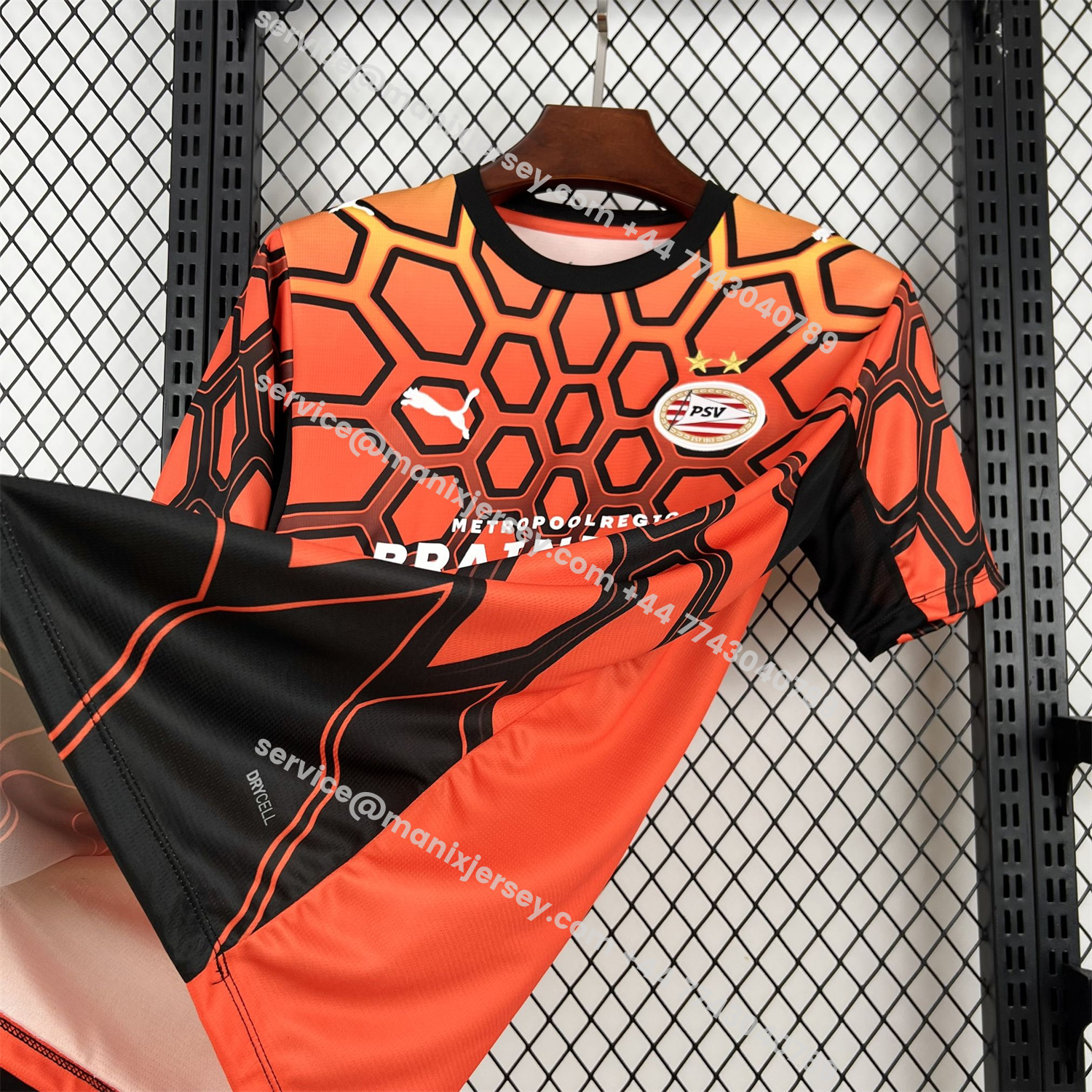 PSV Eindhoven 26-27 Orange With Black Special Jersey - Fans Version:football jersey mysite: unitedjerseyfootball 邓江浪:football