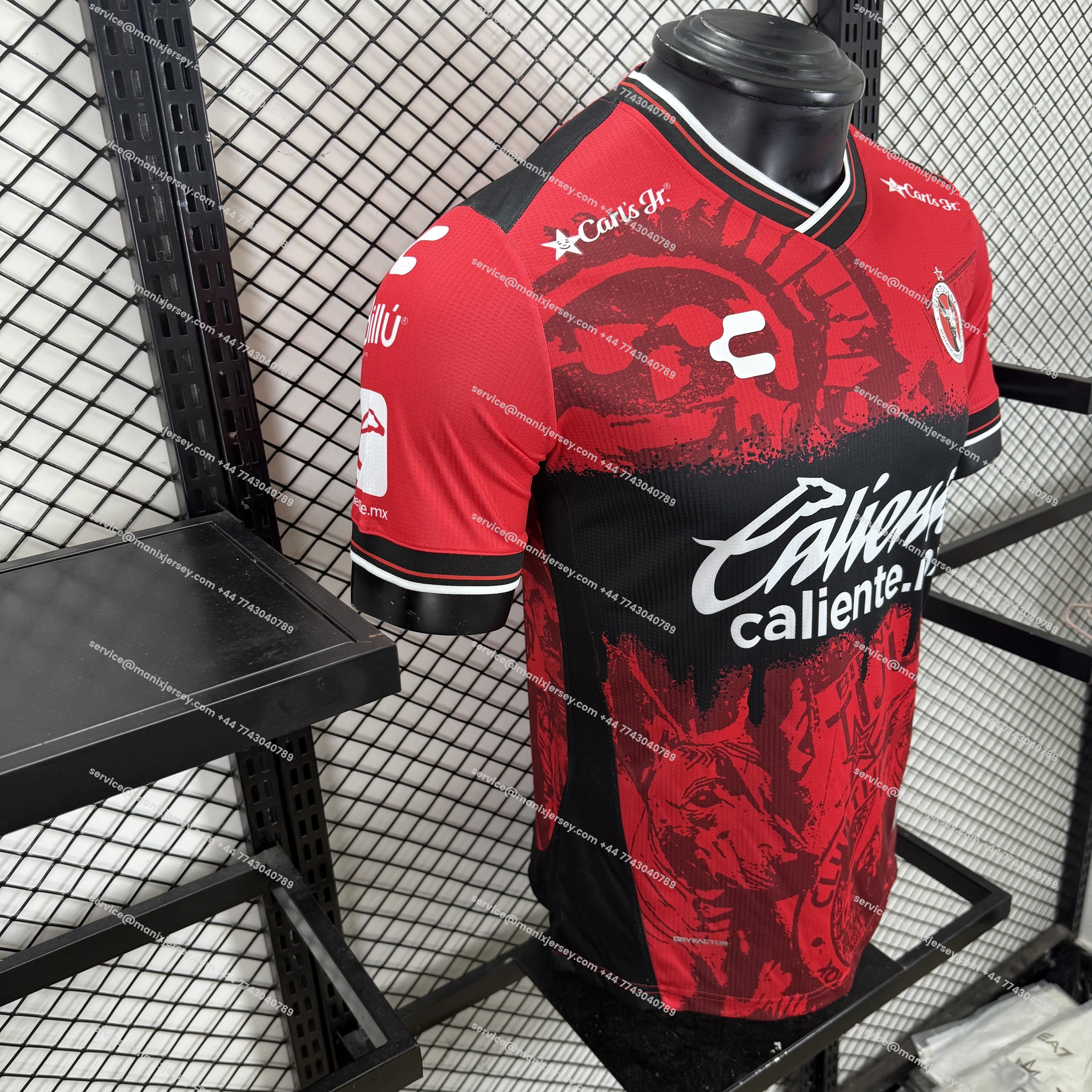 ManixJersey.com | Club Tijuana 25-26 Home Jersey - Player Version -Customize Name, Number and Patch | Worldwide Shipping