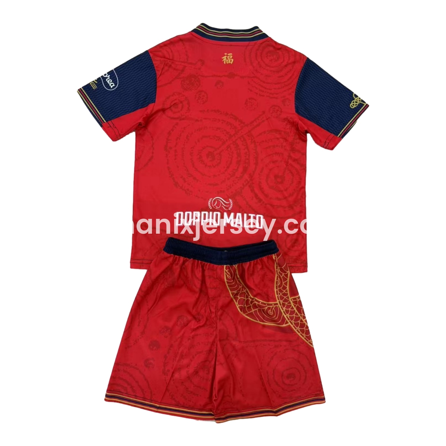 ManixJersey.com | Cagliari Calcio 24-25 Year of the Snake Special Kids Kit -Customize Name, Number and Patch | Worldwide Shipping