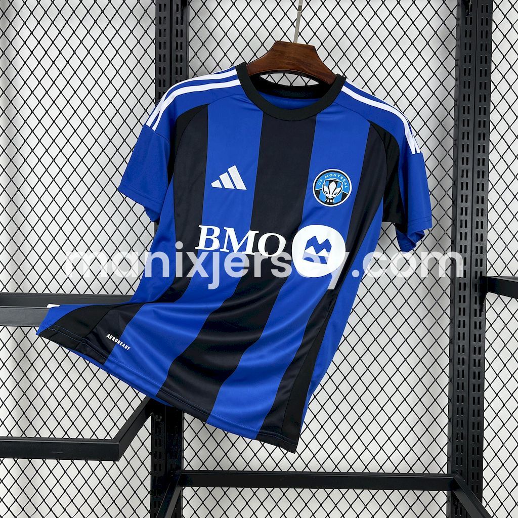 ManixJersey.com | Montréal 25-26 Home Jersey - Fans Version -Customize Name, Number and Patch | Worldwide Shipping