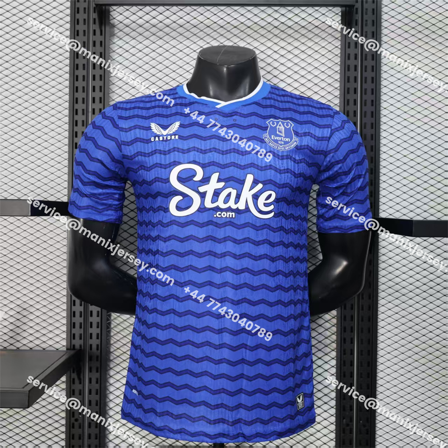 ManixJersey.com | Everton 25-26 Home Jersey - Player Version -Customize Name, Number and Patch | Worldwide Shipping