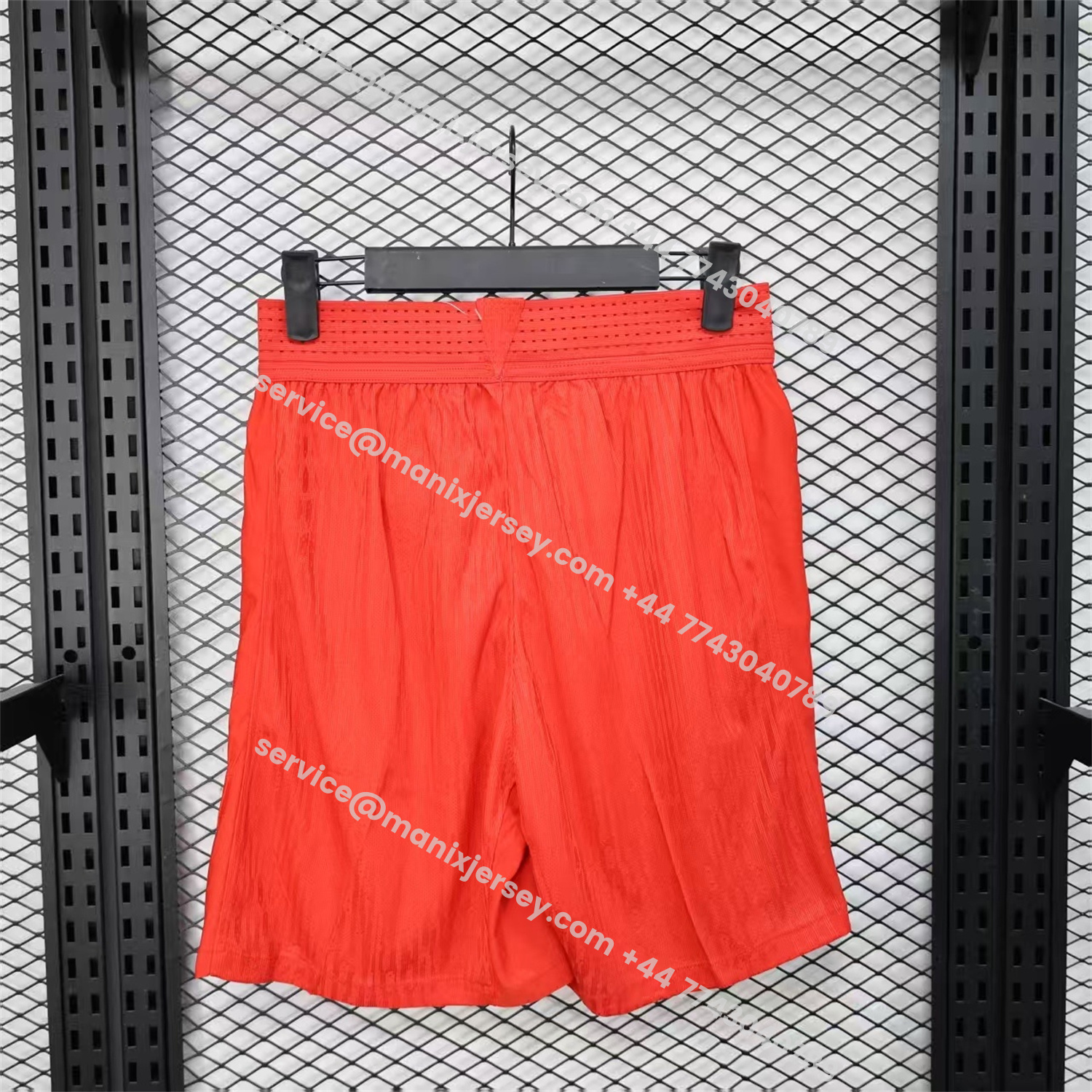 ManixJersey.com | Paris Saint-Germain PSG 25-26 Third Orange Shorts - Player Version -Customize Name, Number and Patch | Worldwide Shipping