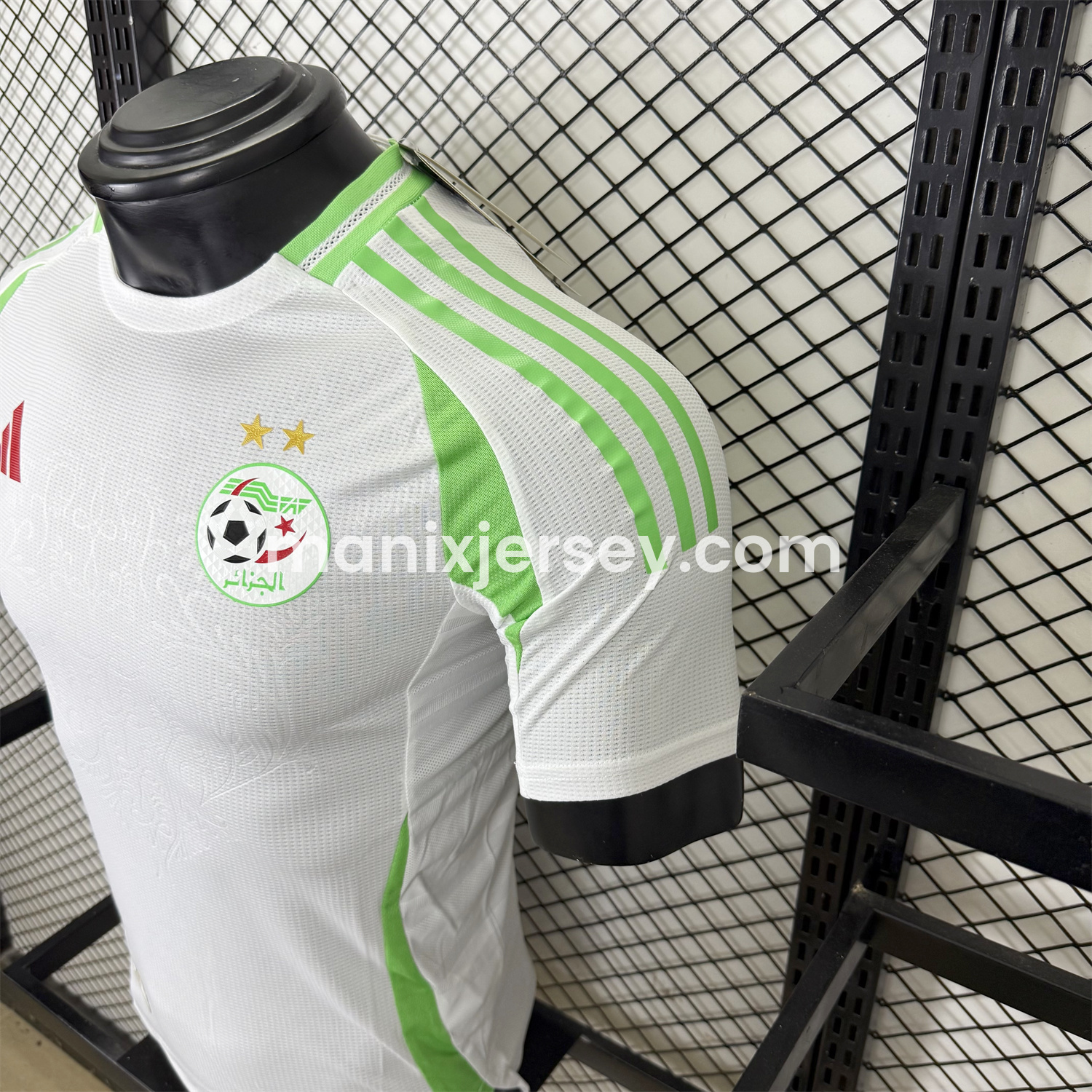 ManixJersey.com | Algeria 2024-25 Home Jersey - Player Version -Customize Name, Number and Patch | Worldwide Shipping