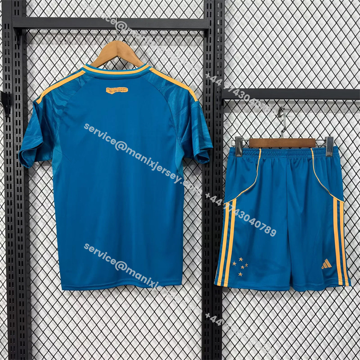 ManixJersey.com | Cruzeiro 25-26 Third Kids Kit -Customize Name, Number and Patch | Worldwide Shipping