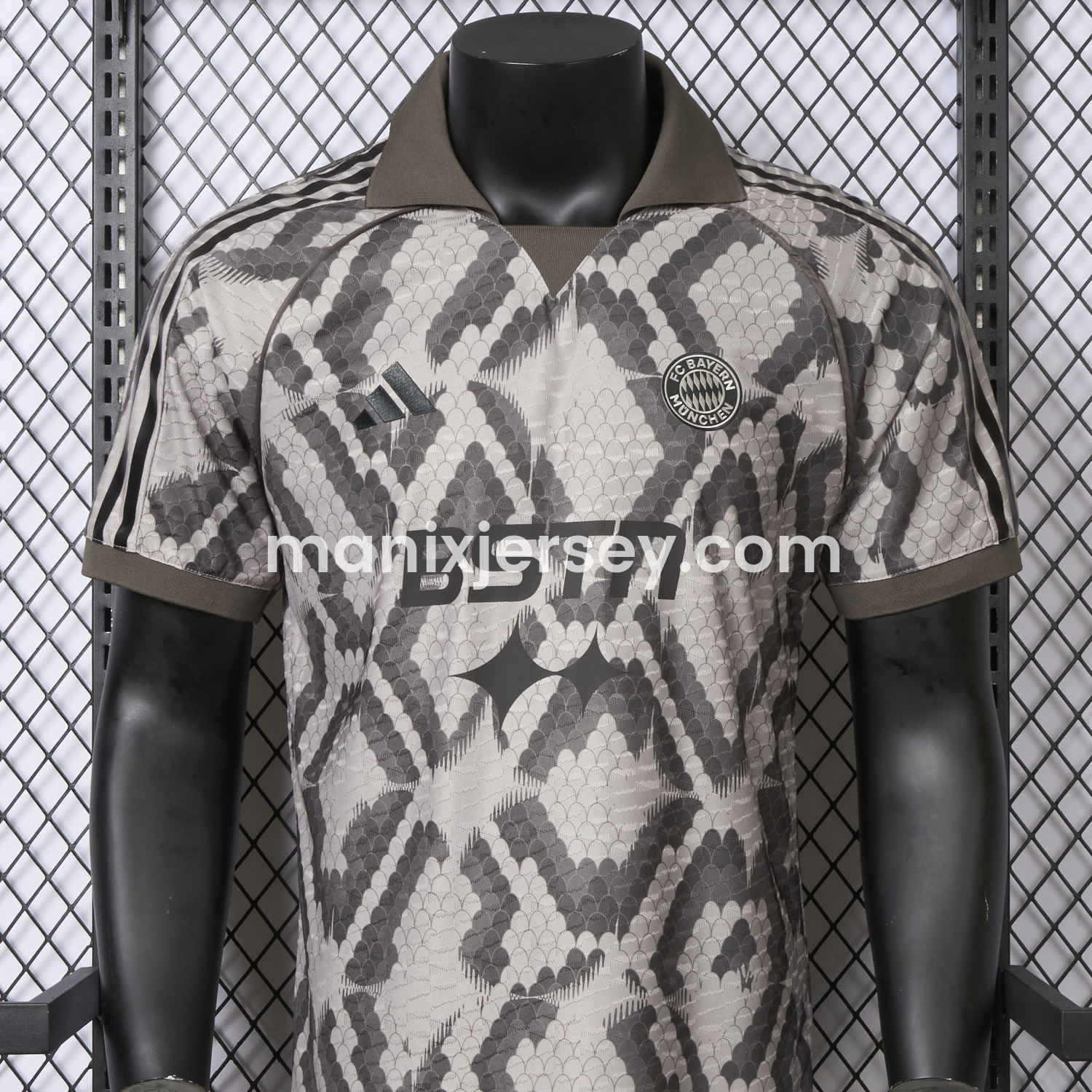 ManixJersey.com | Bayern Munich x BSTN 25-26 Brown Special Edition Jersey - Player Version -Customize Name, Number and Patch | Worldwide Shipping