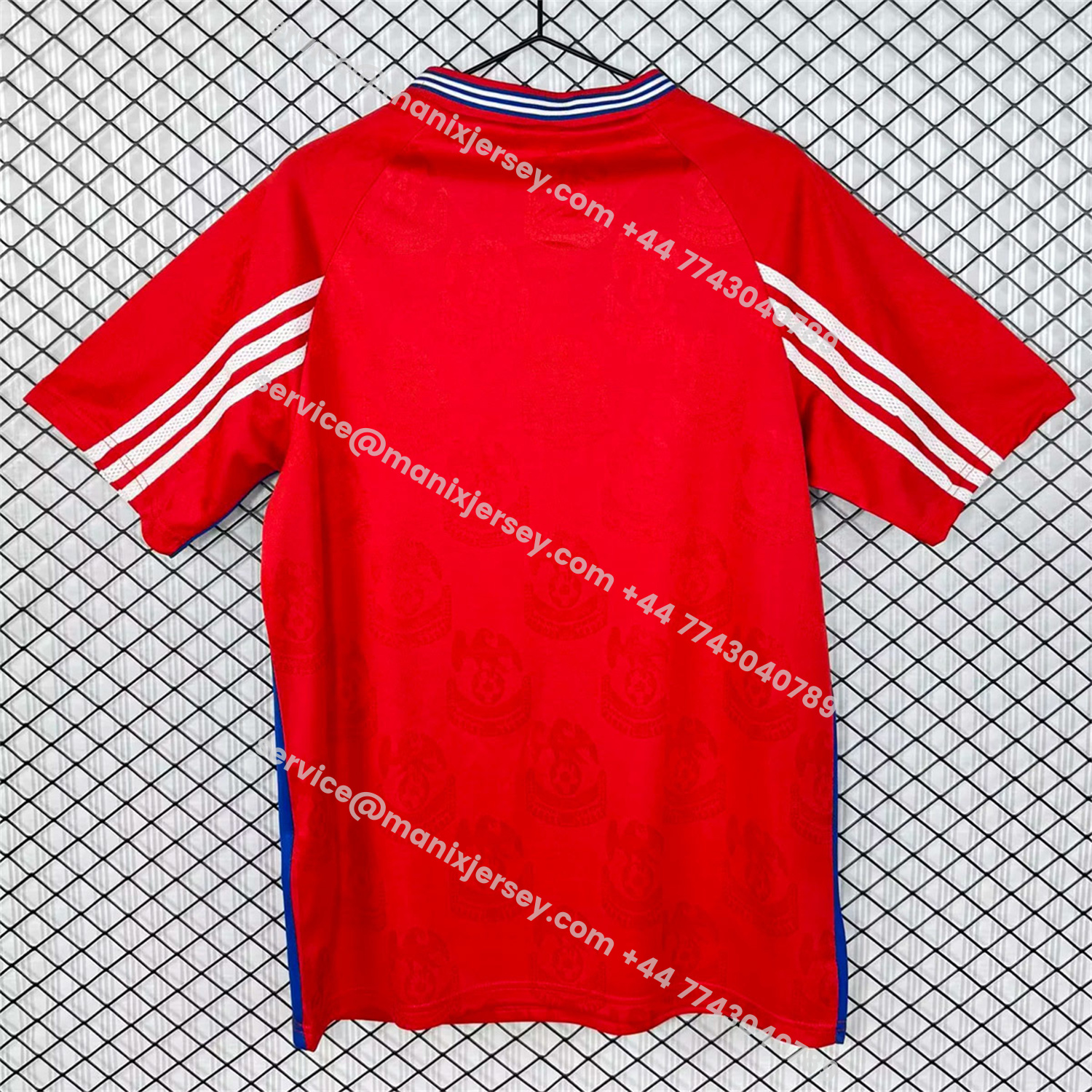 ManixJersey.com | Retro Crystal Palace 1998-99 Home Jersey -Customize Name, Number and Patch | Worldwide Shipping