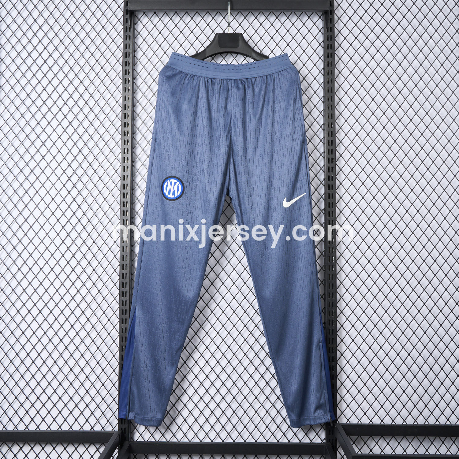 ManixJersey.com | Inter Milan 24-25 Blue-Grey Training Pants - Player Version -Customize Name, Number and Patch | Worldwide Shipping