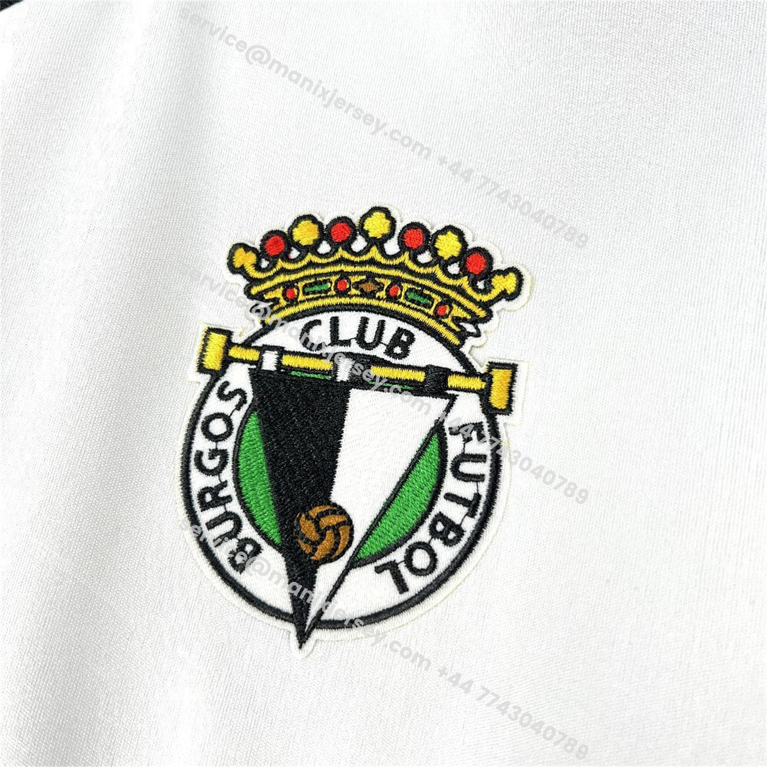 ManixJersey.com | Burgos 25-26 Home Jersey - Fans Version -Customize Name, Number and Patch | Worldwide Shipping