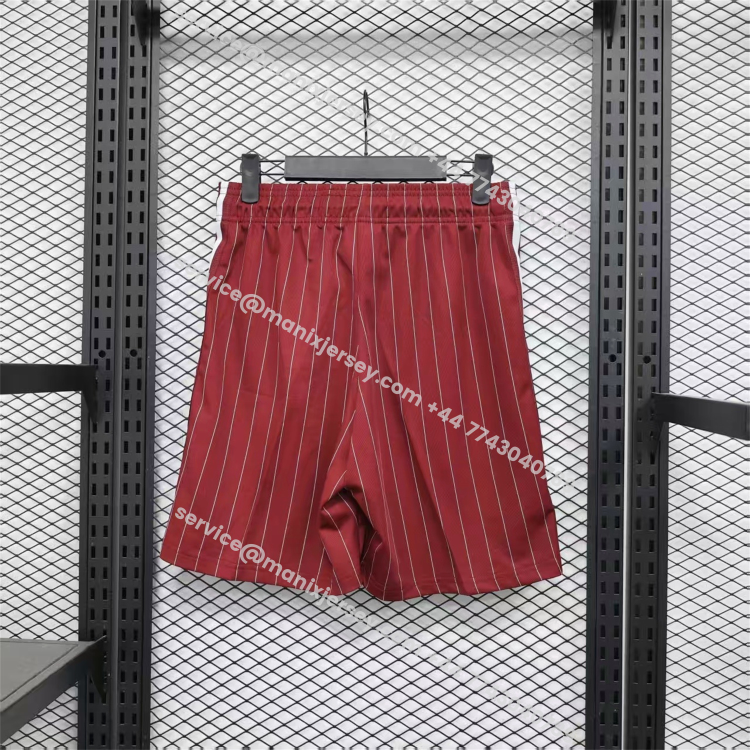 ManixJersey.com | Ajax 25-26 Icon Range Travel Special Edition Red Shorts - Player Version -Customize Name, Number and Patch | Worldwide Shipping