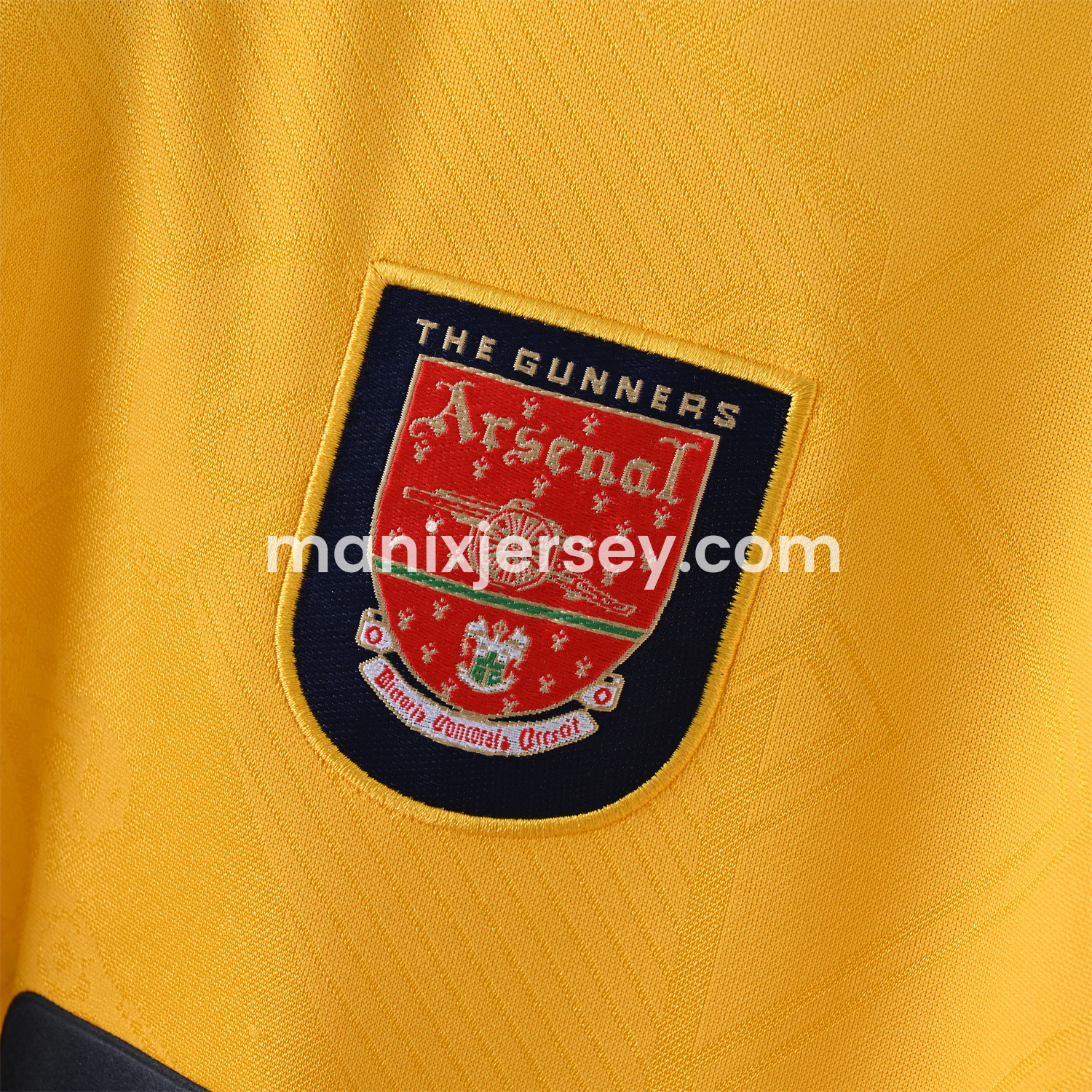 ManixJersey.com | Retro Arsenal 1996-97 Away Jersey -Customize Name, Number and Patch | Worldwide Shipping
