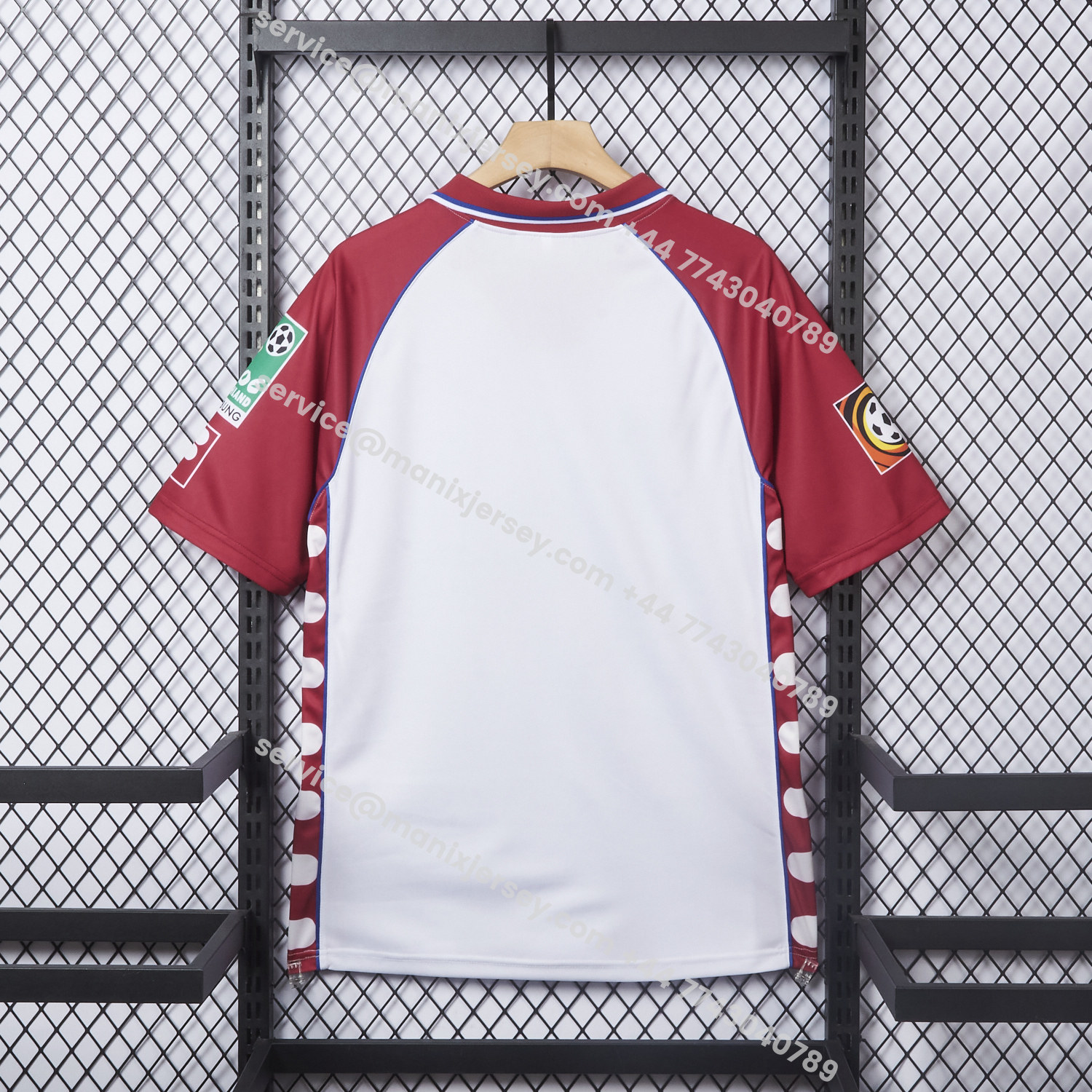 ManixJersey.com | Retro Hamburger SV 1999-00 Home Jersey -Customize Name, Number and Patch | Worldwide Shipping