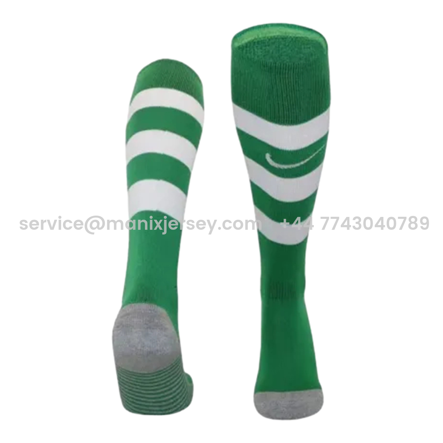 ManixJersey.com | Sporting CP 25-26 Home Socks - Green -Customize Name, Number and Patch | Worldwide Shipping