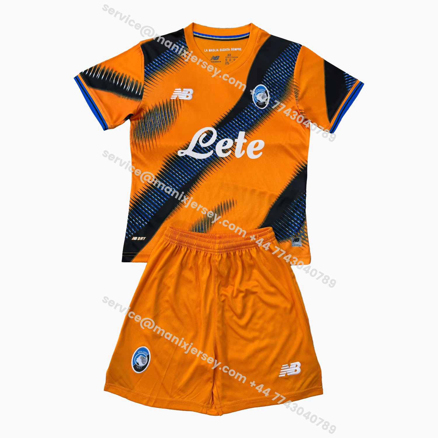 ManixJersey.com | Atalanta 25-26 Third Men's Adult Jersey Set - Fans Version -Customize Name, Number and Patch | Worldwide Shipping