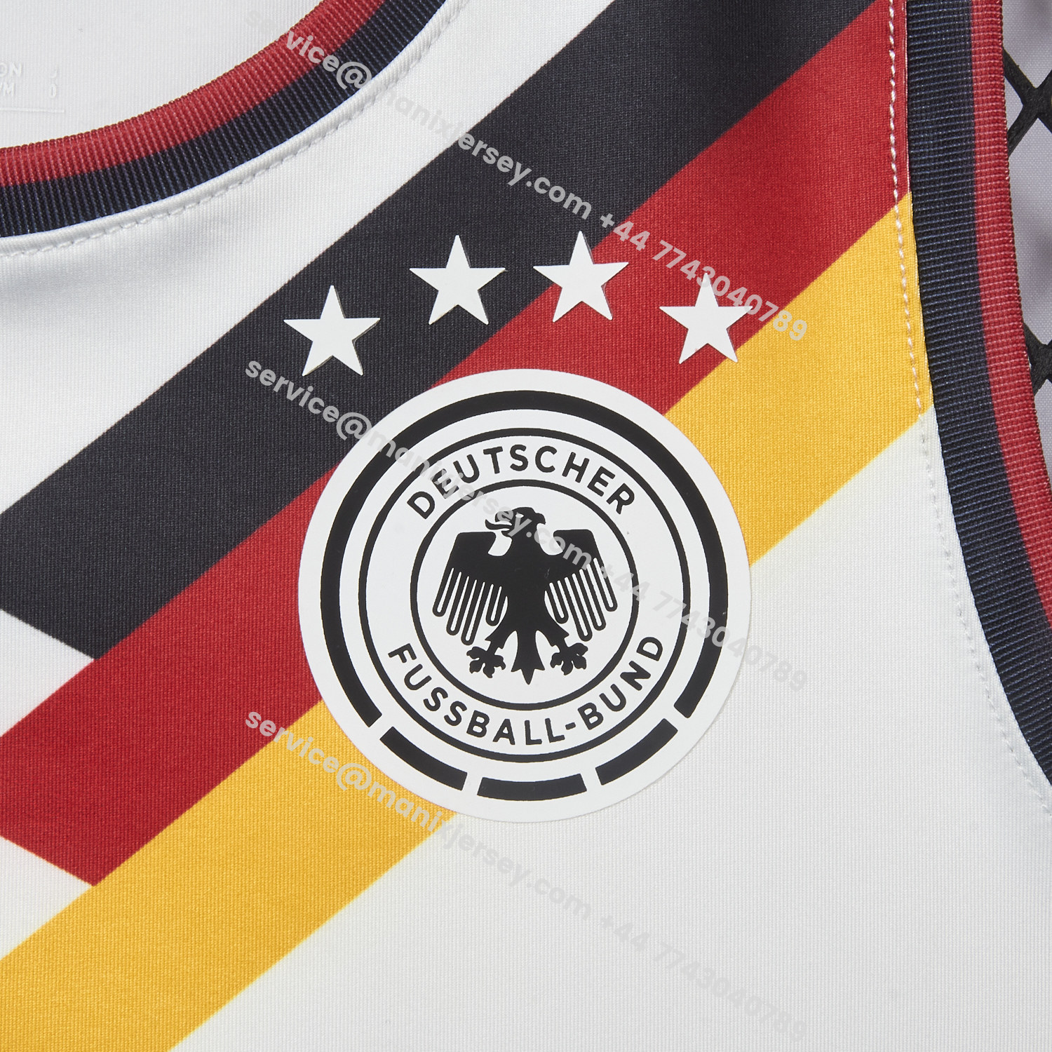 ManixJersey.com | Women's Germany 2026 Home Yoga Vest -Customize Name, Number and Patch | Worldwide Shipping