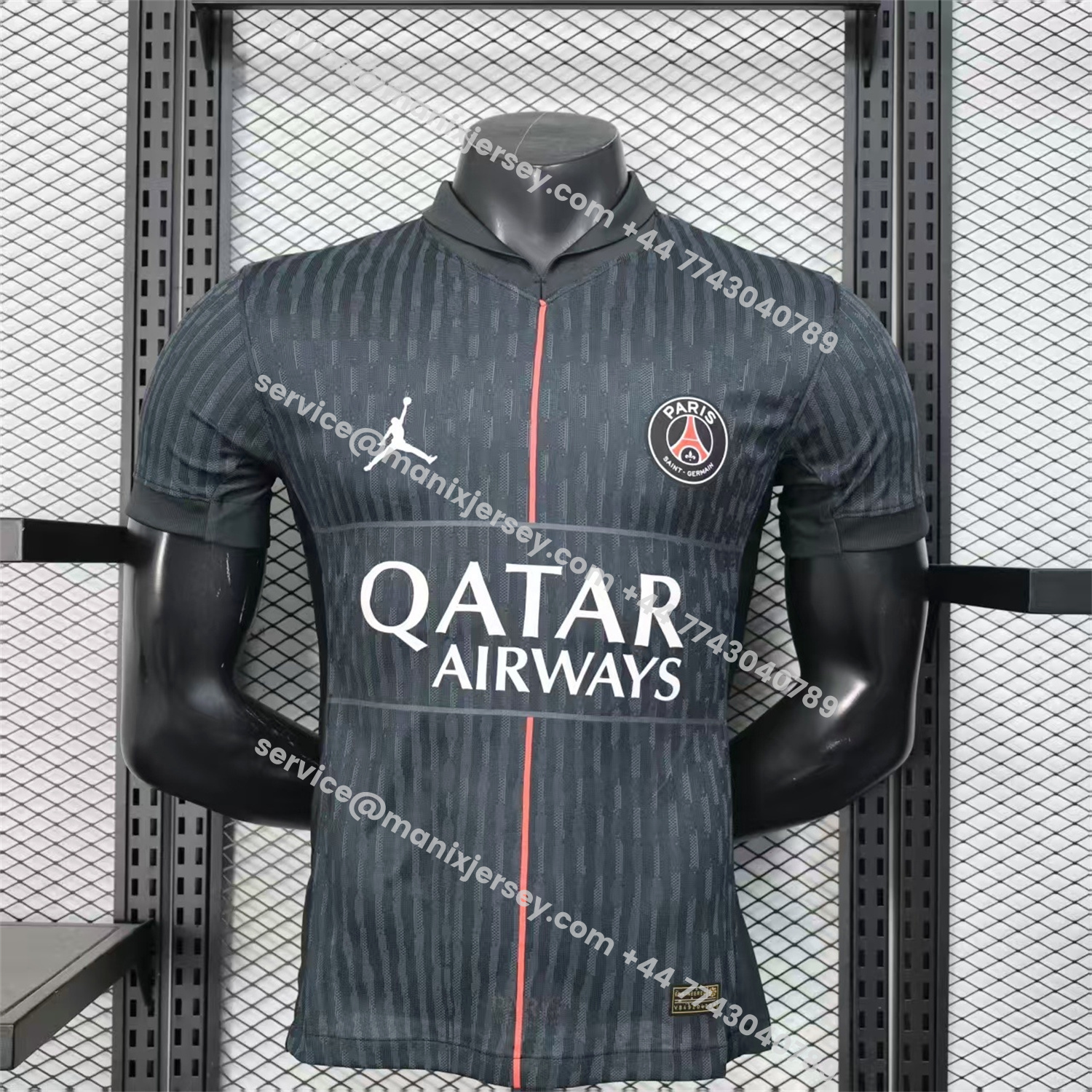 ManixJersey.com | Paris Saint-Germain PSG 25-26 Fourth Jersey - Player Version -Customize Name, Number and Patch | Worldwide Shipping