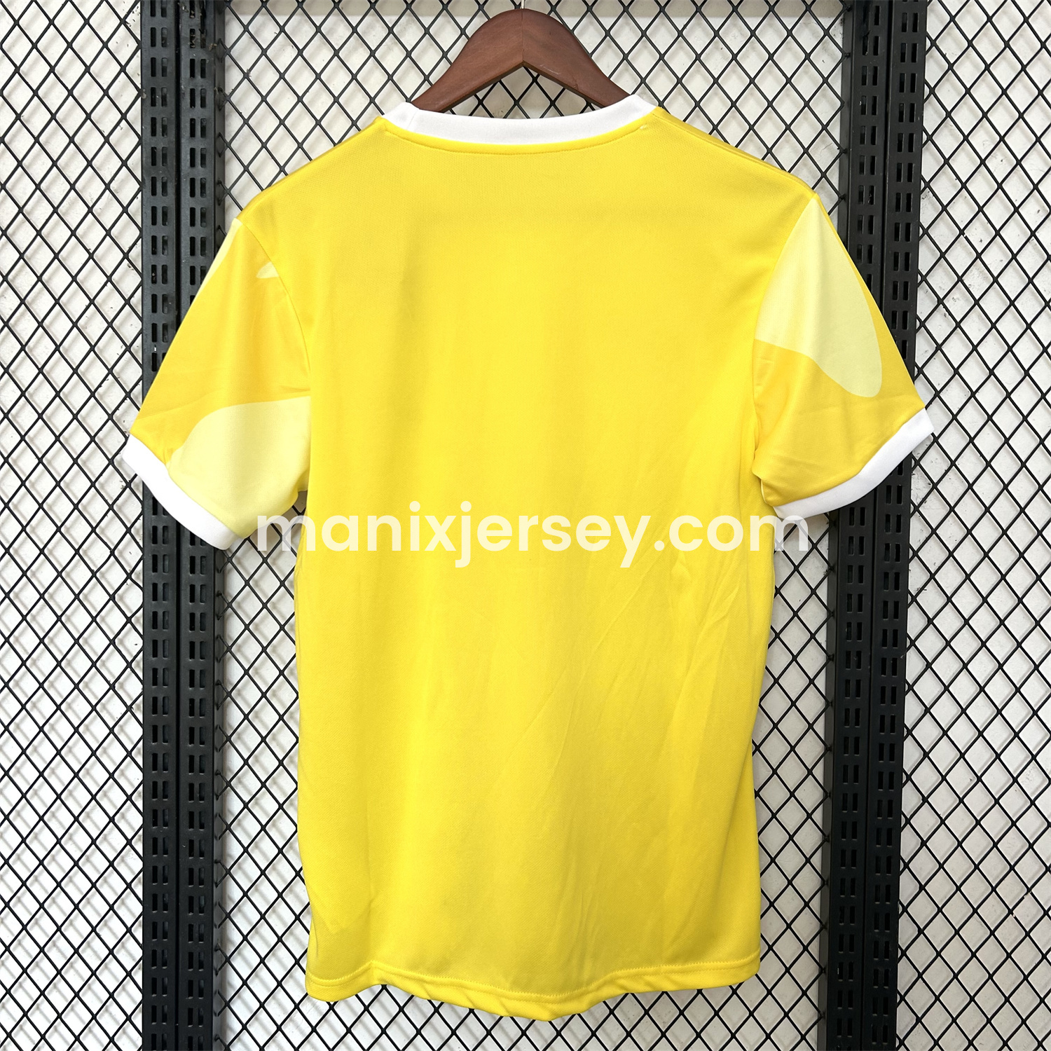 ManixJersey.com | Brazil 2025-26 Church Silhouette Yellow Jersey - Fans Version -Customize Name, Number and Patch | Worldwide Shipping