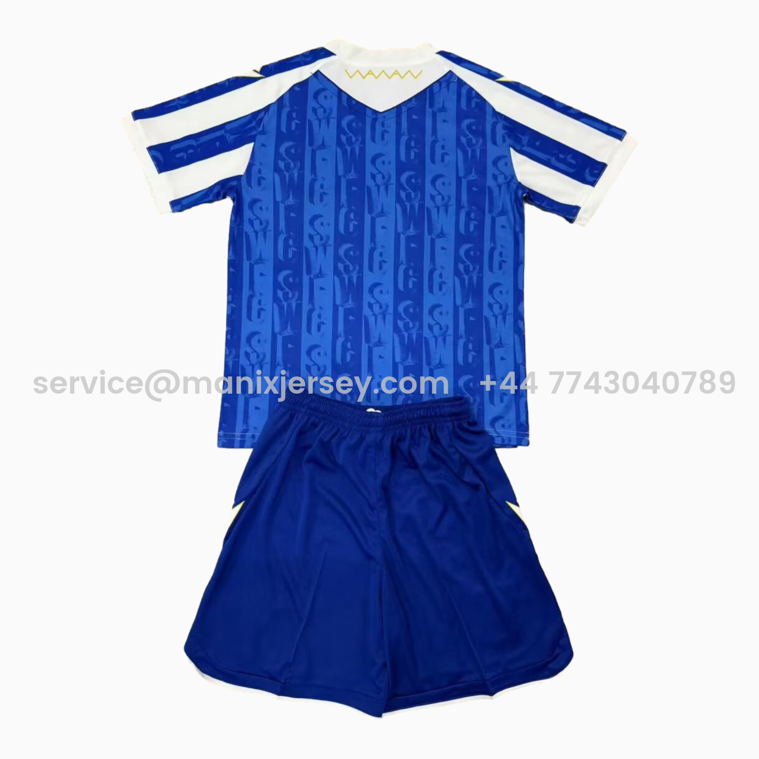 ManixJersey.com | Sheffield Wednesday 25-26 Home Kids Kit -Customize Name, Number and Patch | Worldwide Shipping