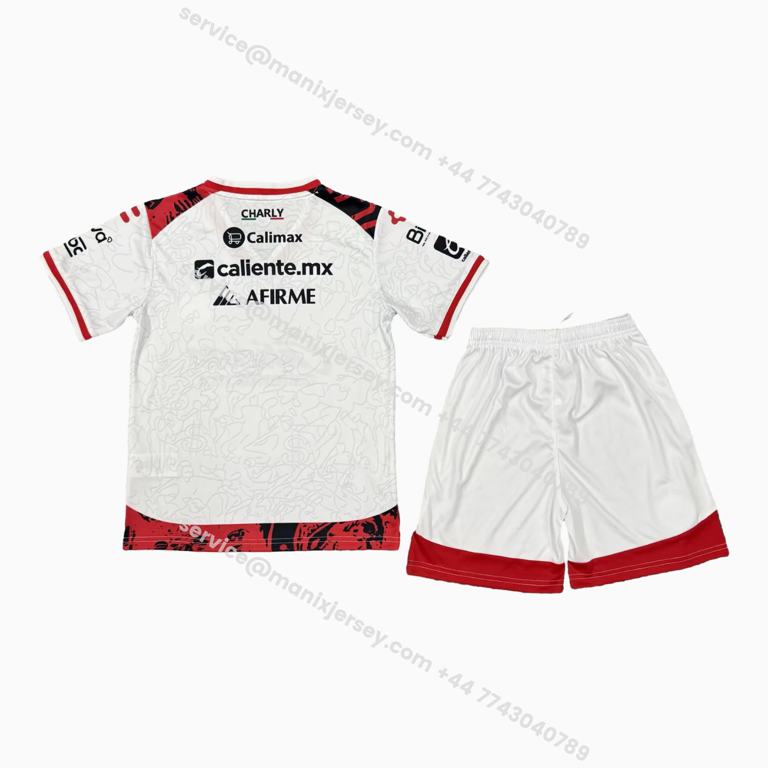 ManixJersey.com | Tijuana 25-26 Away Kids Kit -Customize Name, Number and Patch | Worldwide Shipping