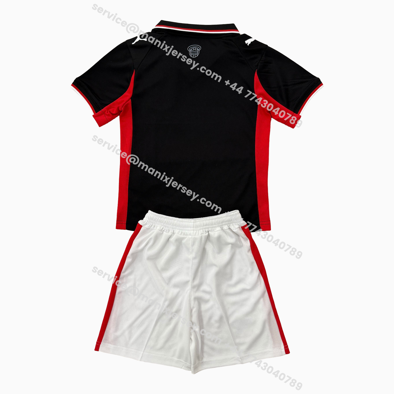 ManixJersey.com | Southampton 25-26 Third Black Kids Kit -Customize Name, Number and Patch | Worldwide Shipping